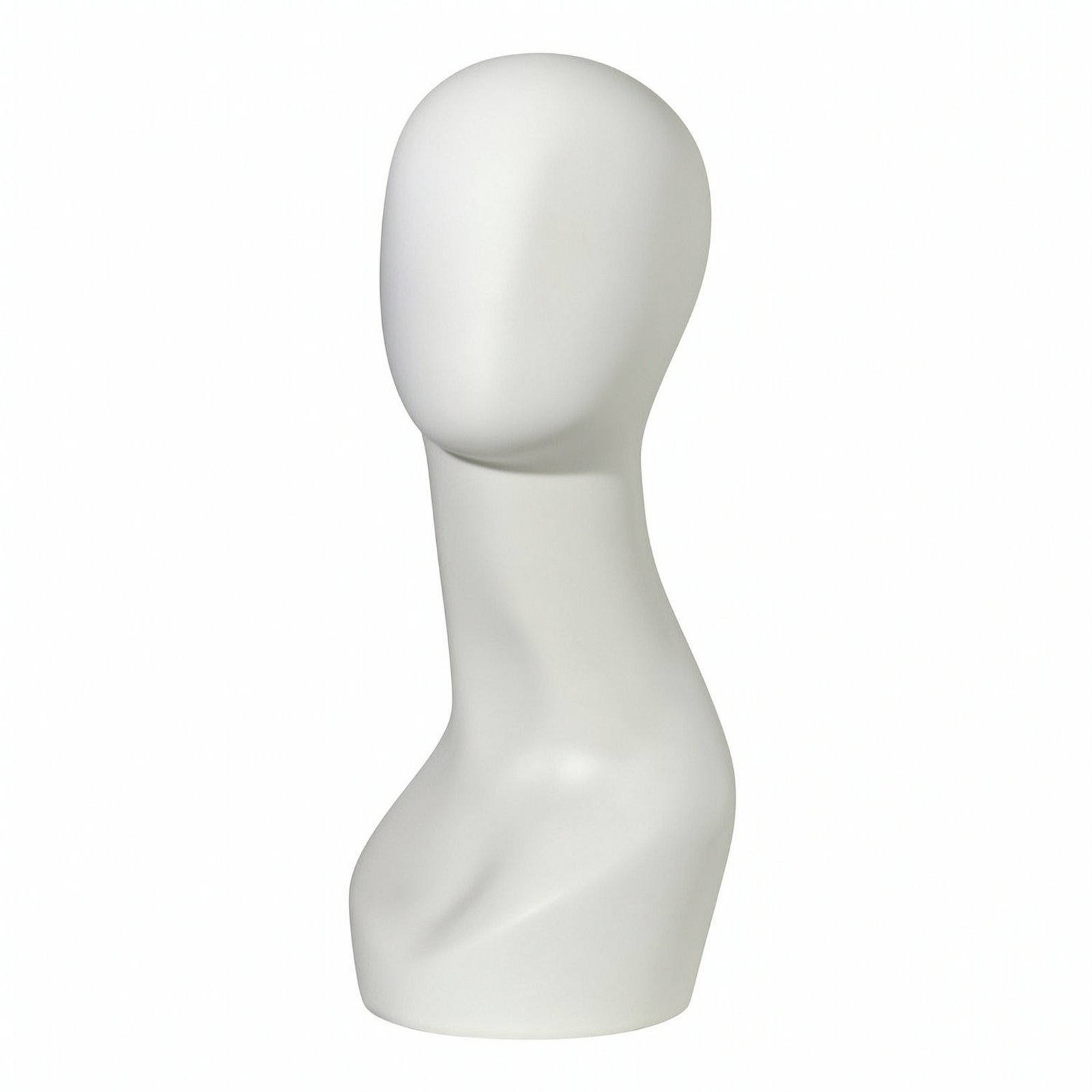 Mannequin Head Stand – White