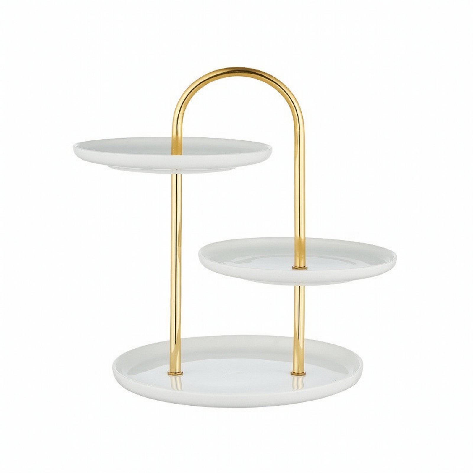 Ceramic Tier Stand with Handle