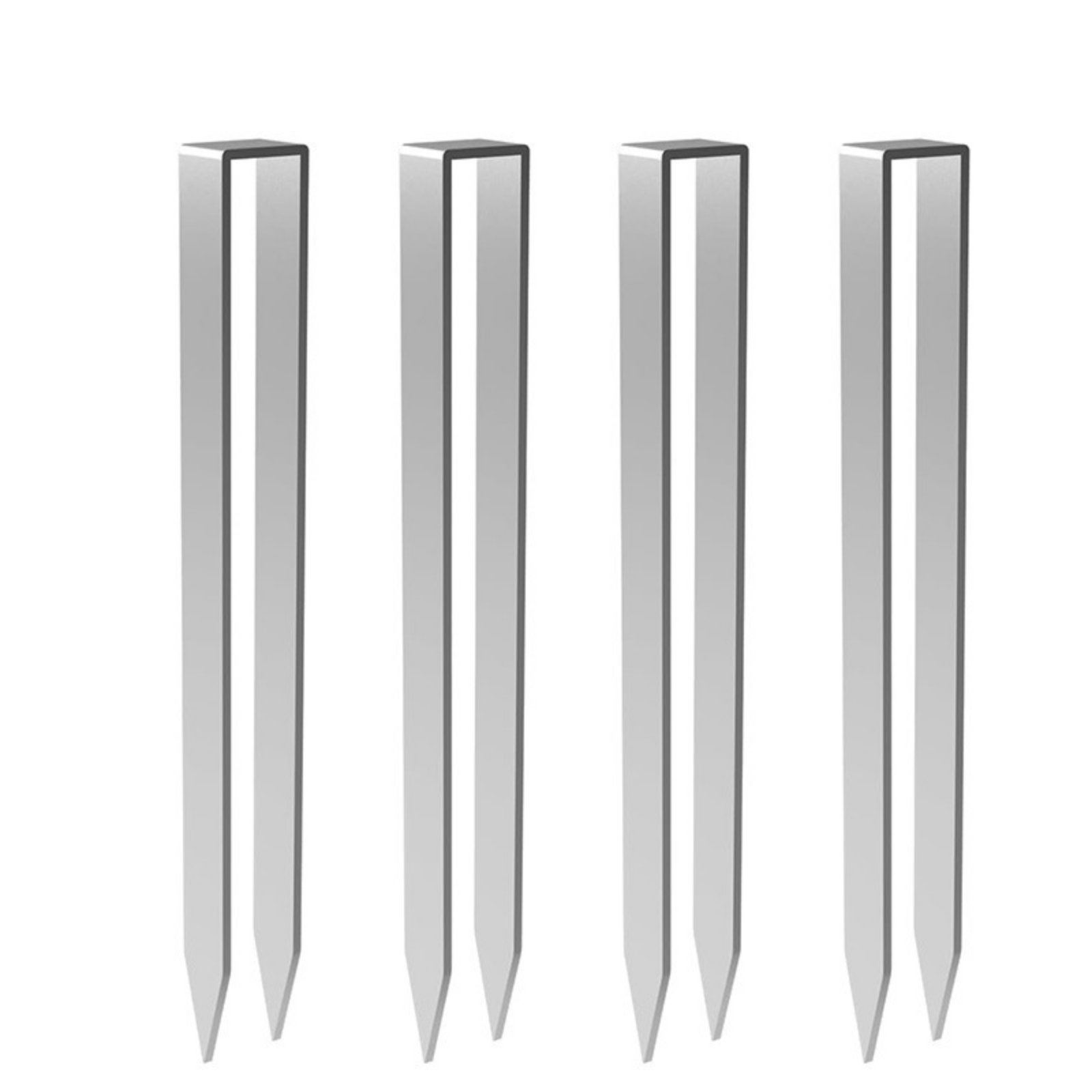 4-Piece C Shaped Ground Anchors