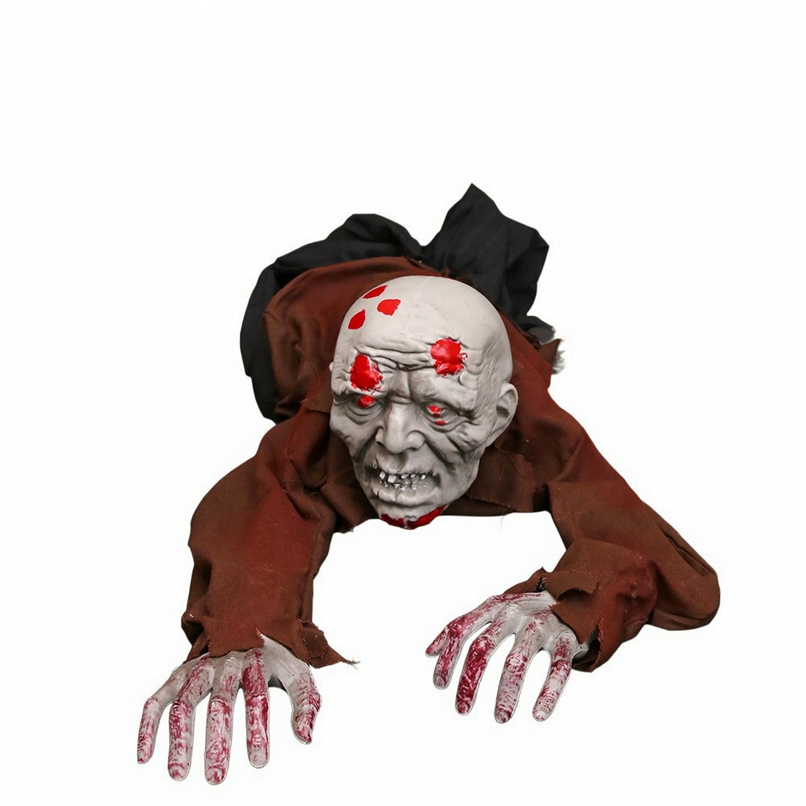 Sound-Activated Crawling Ghost Decoration