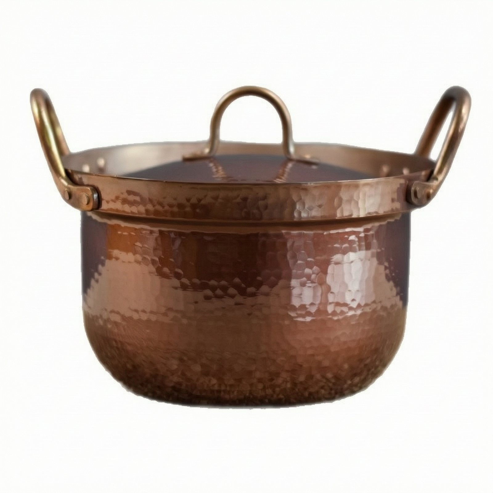 Hammered Copper Pot