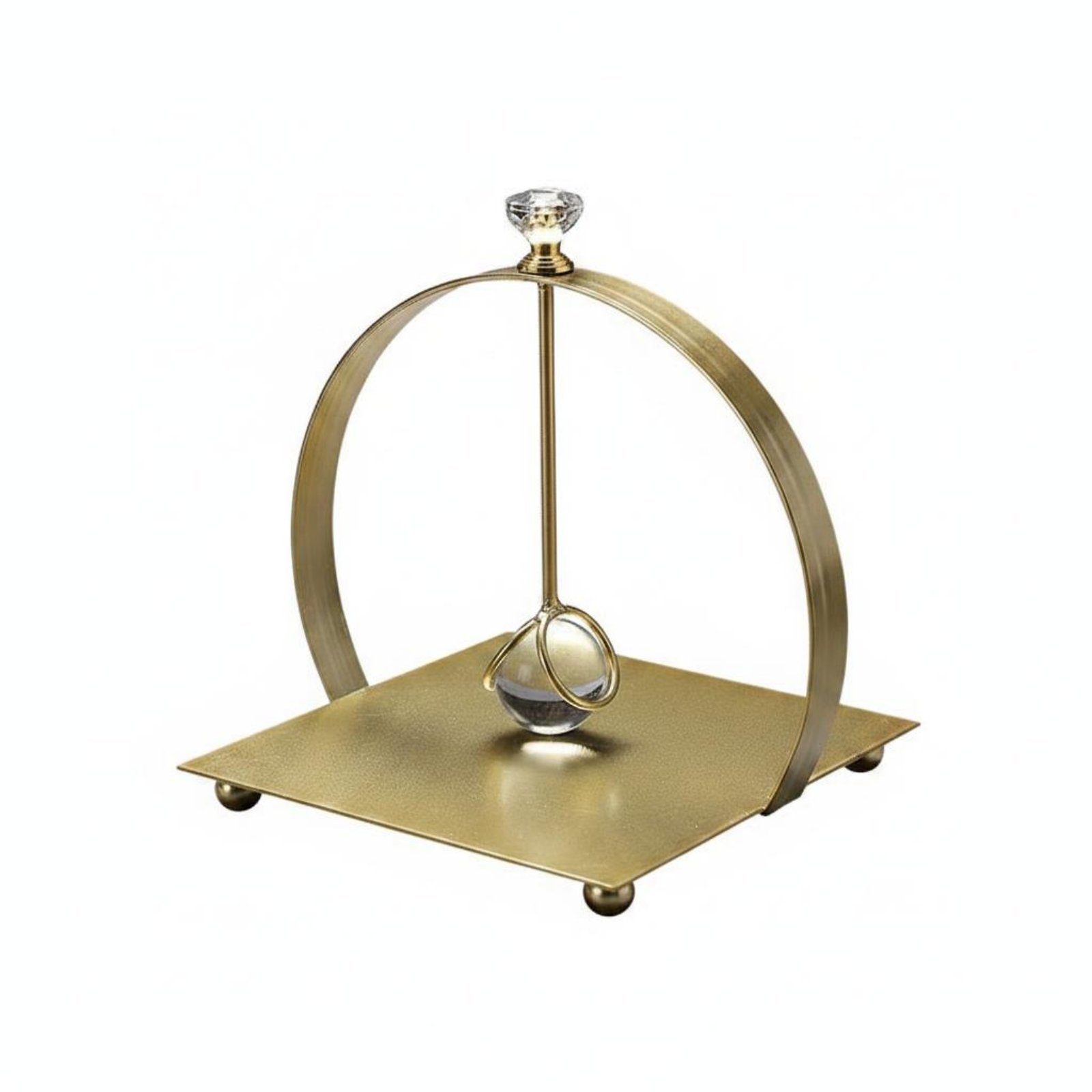 Curved Metal Napkin Holder