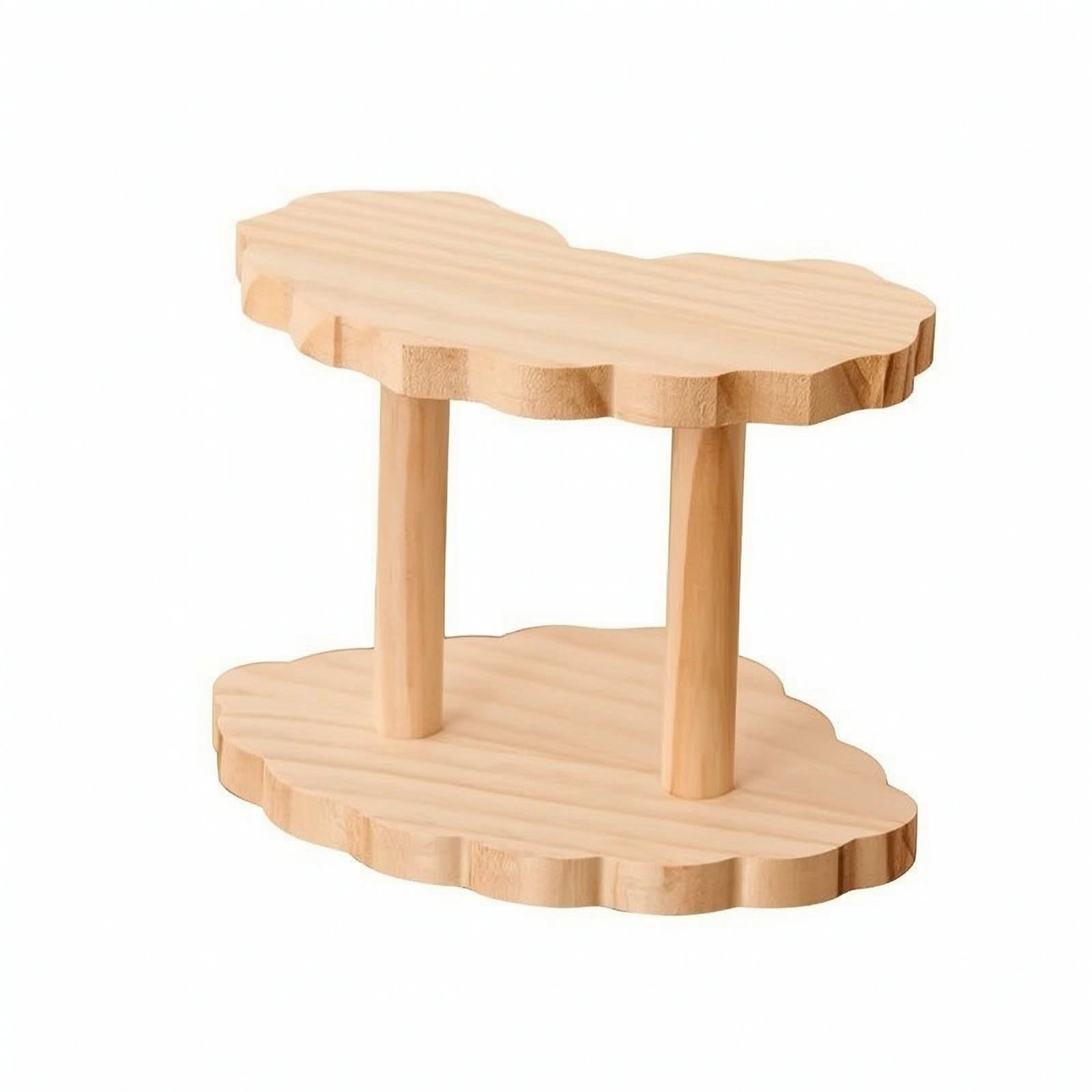 Solid Wood Display Rack