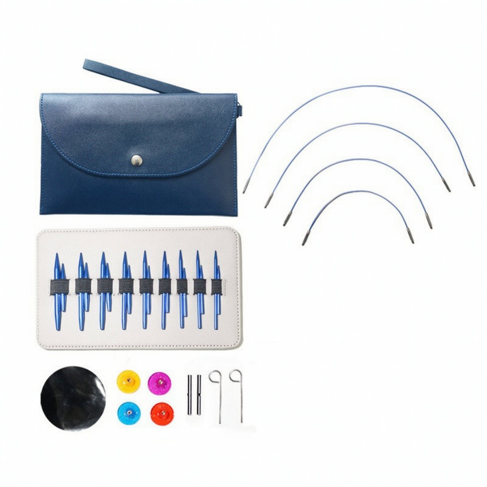 Interchangeable Circular Knitting Pins
