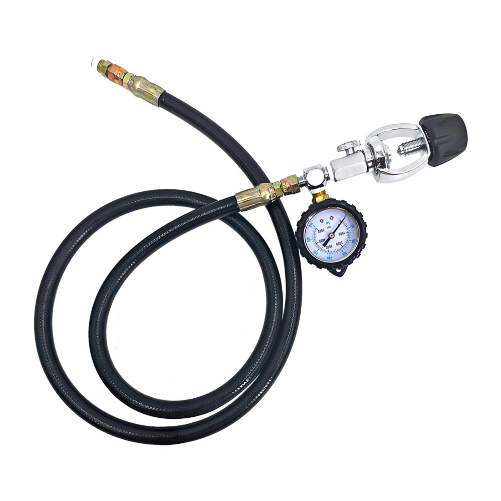 Scuba Filling Hose with Gauge