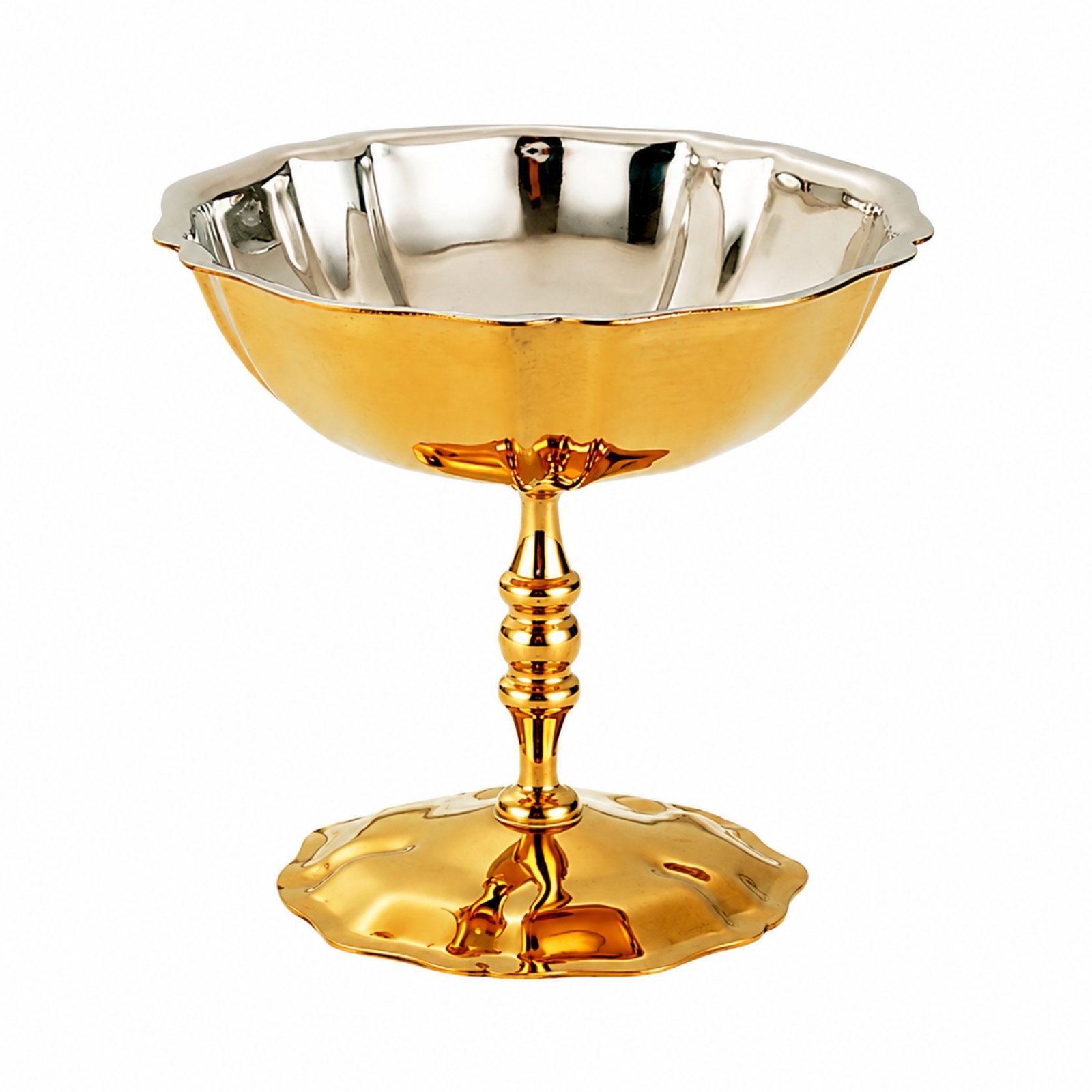 Stainless Steel Dessert Cup – Gold Lotus