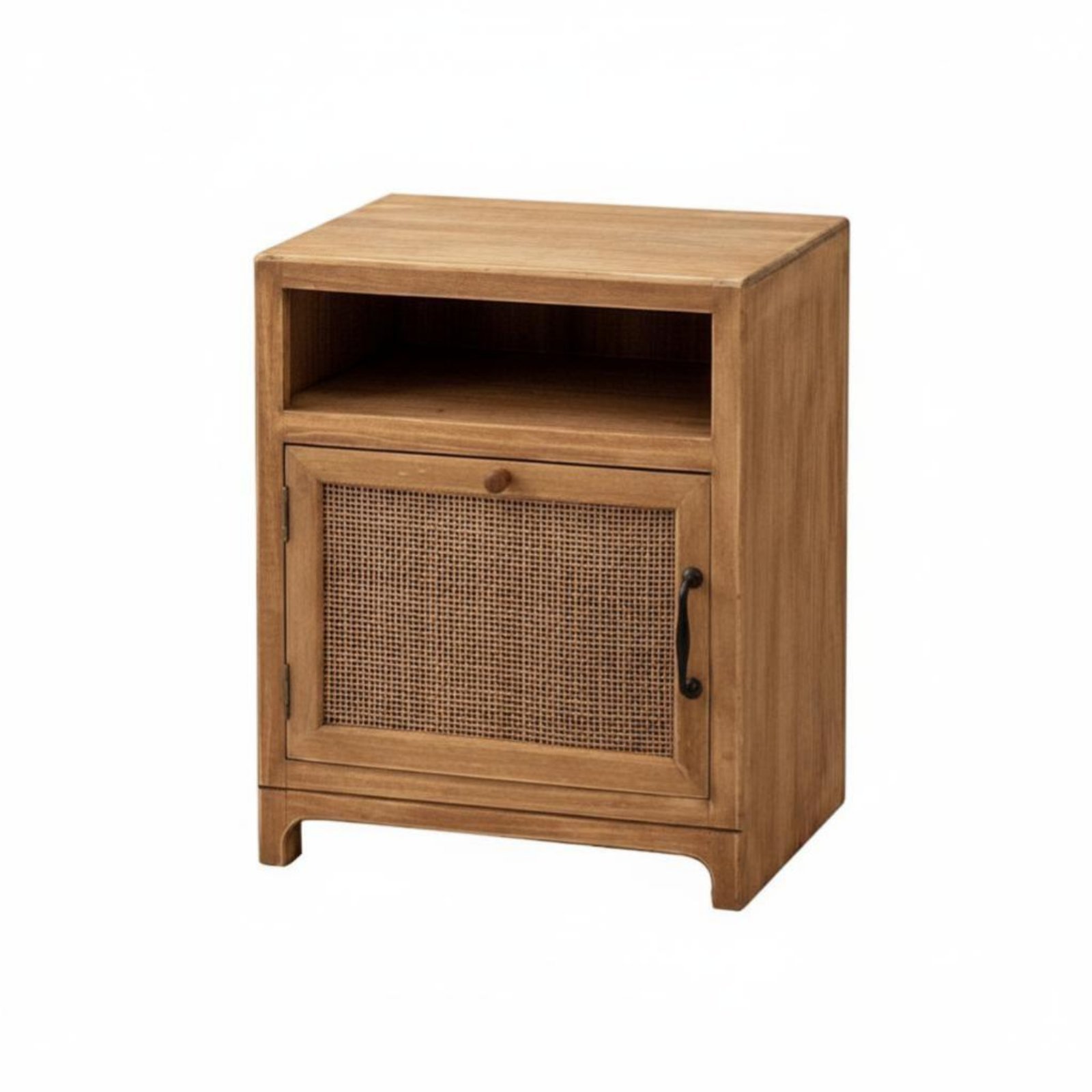 Wooden Woven Door Cabinet