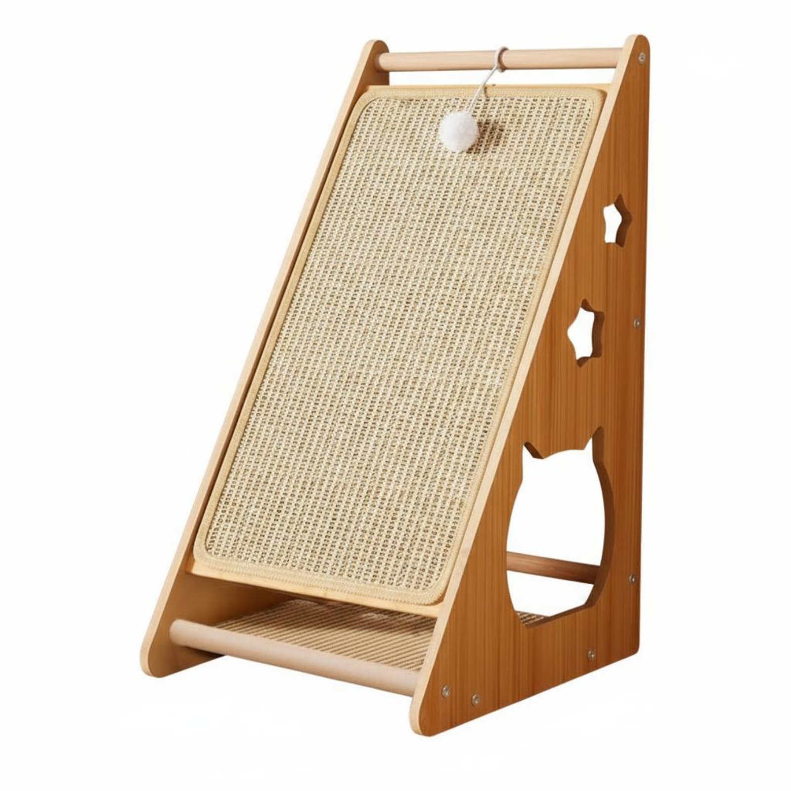 Triangle Sisal Cat Scratcher