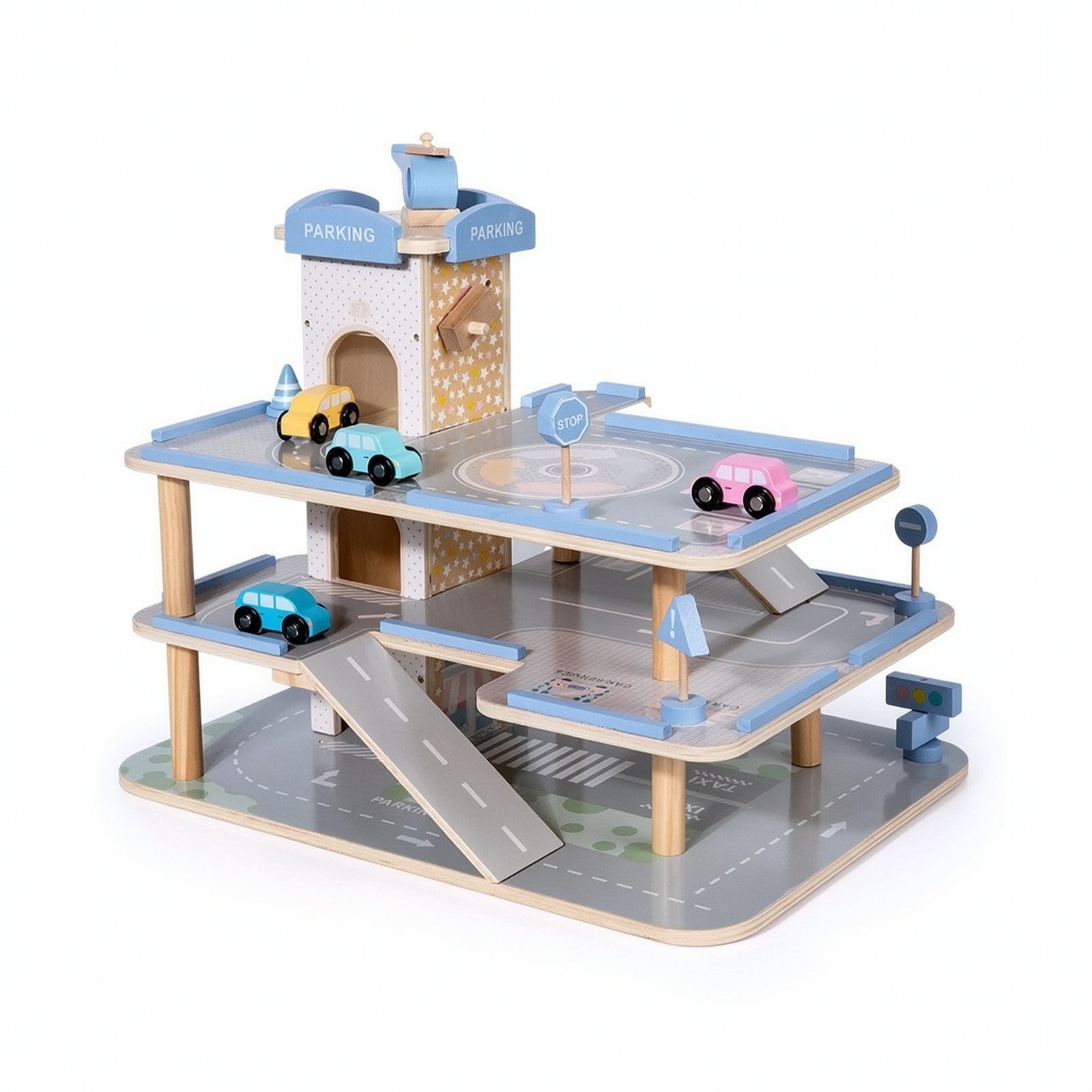 Wooden Parking Garage