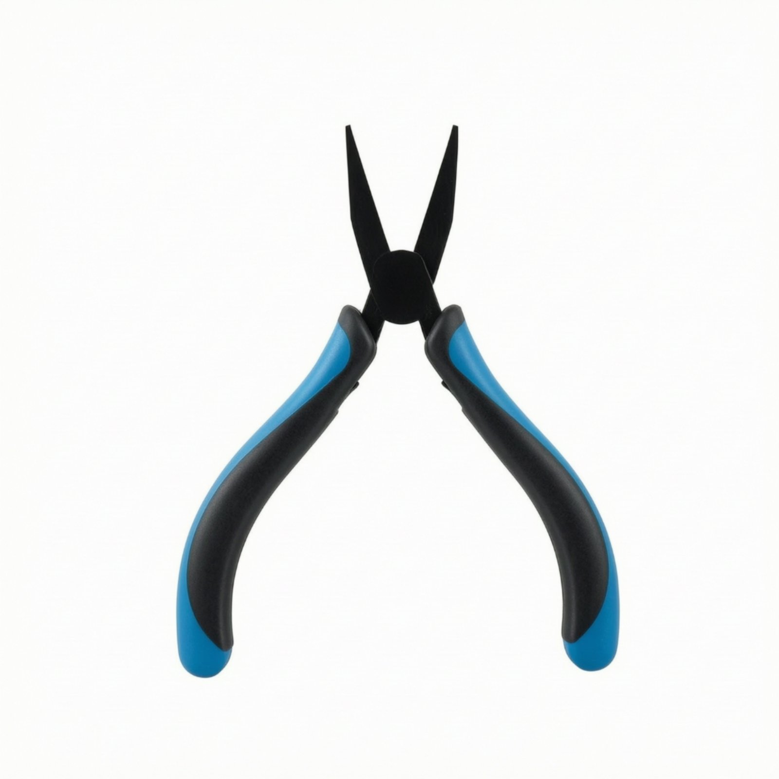 Fishing Hook-Tying Plier with Return Spring