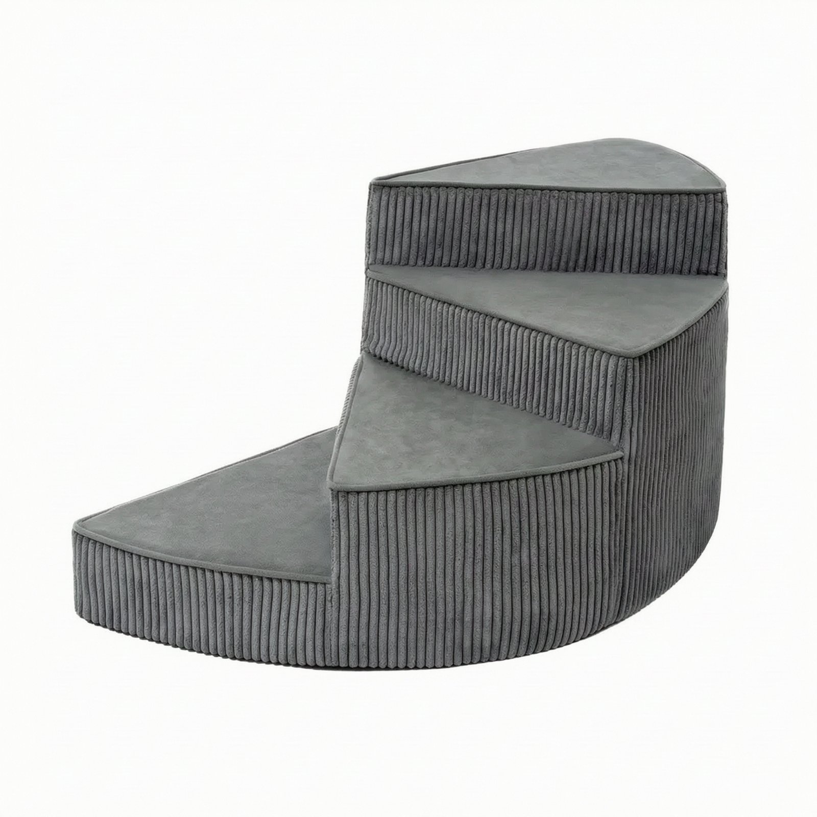 Corduroy Dog Stairs