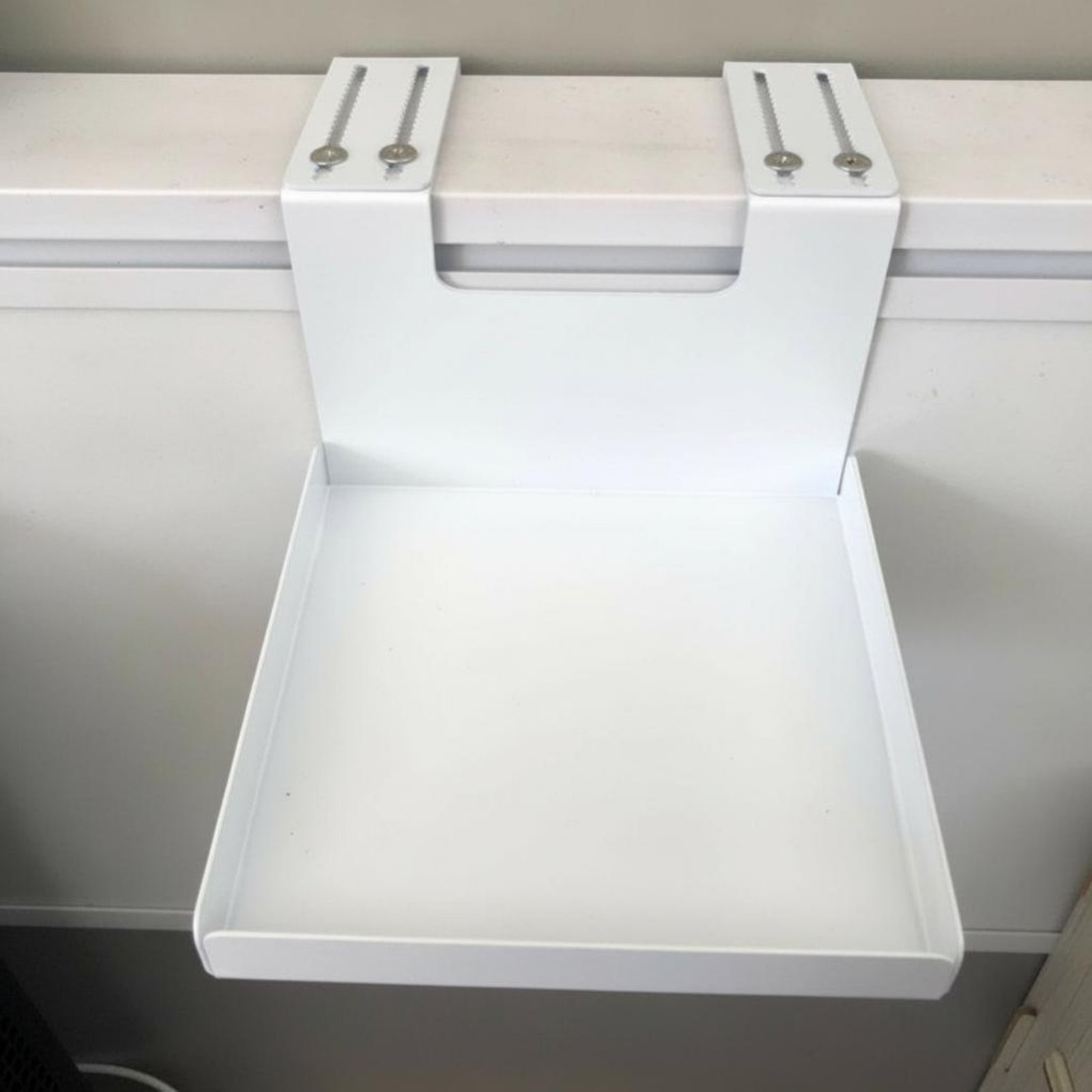 Partition-Mounted Plant Holder
