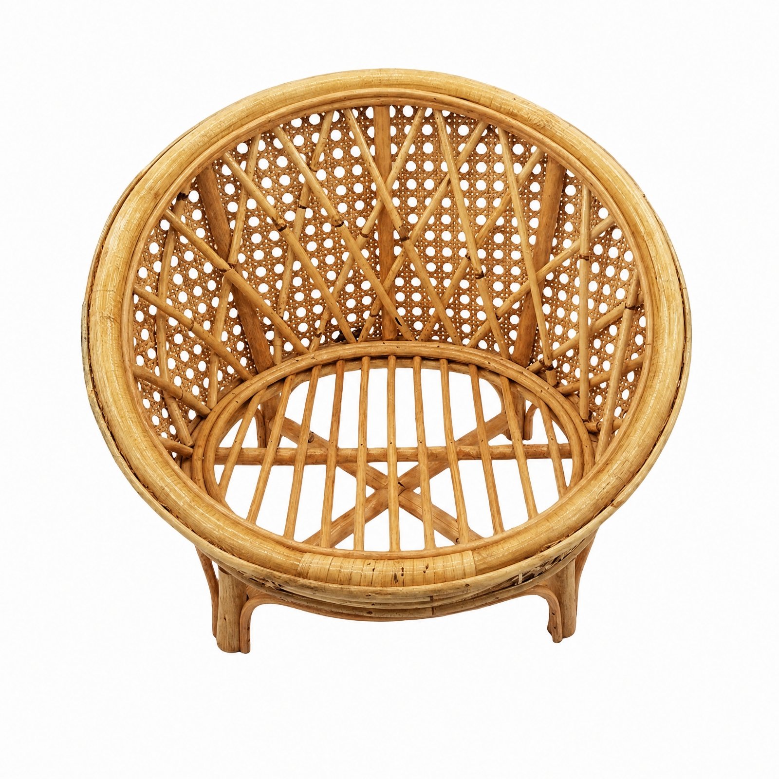 Handmade Rattan Photography Chair