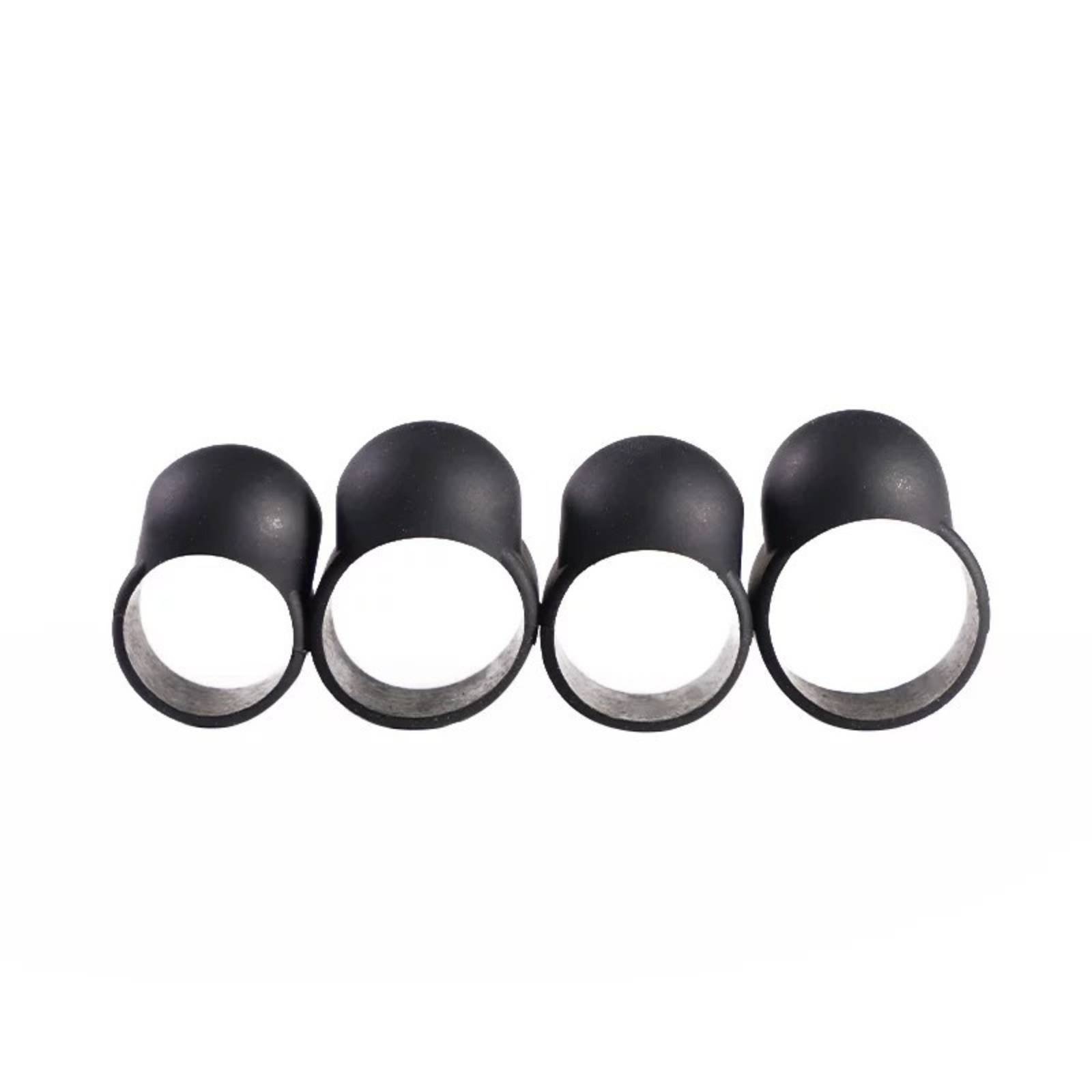 4-Piece Silicone Drum Finger Sleeves