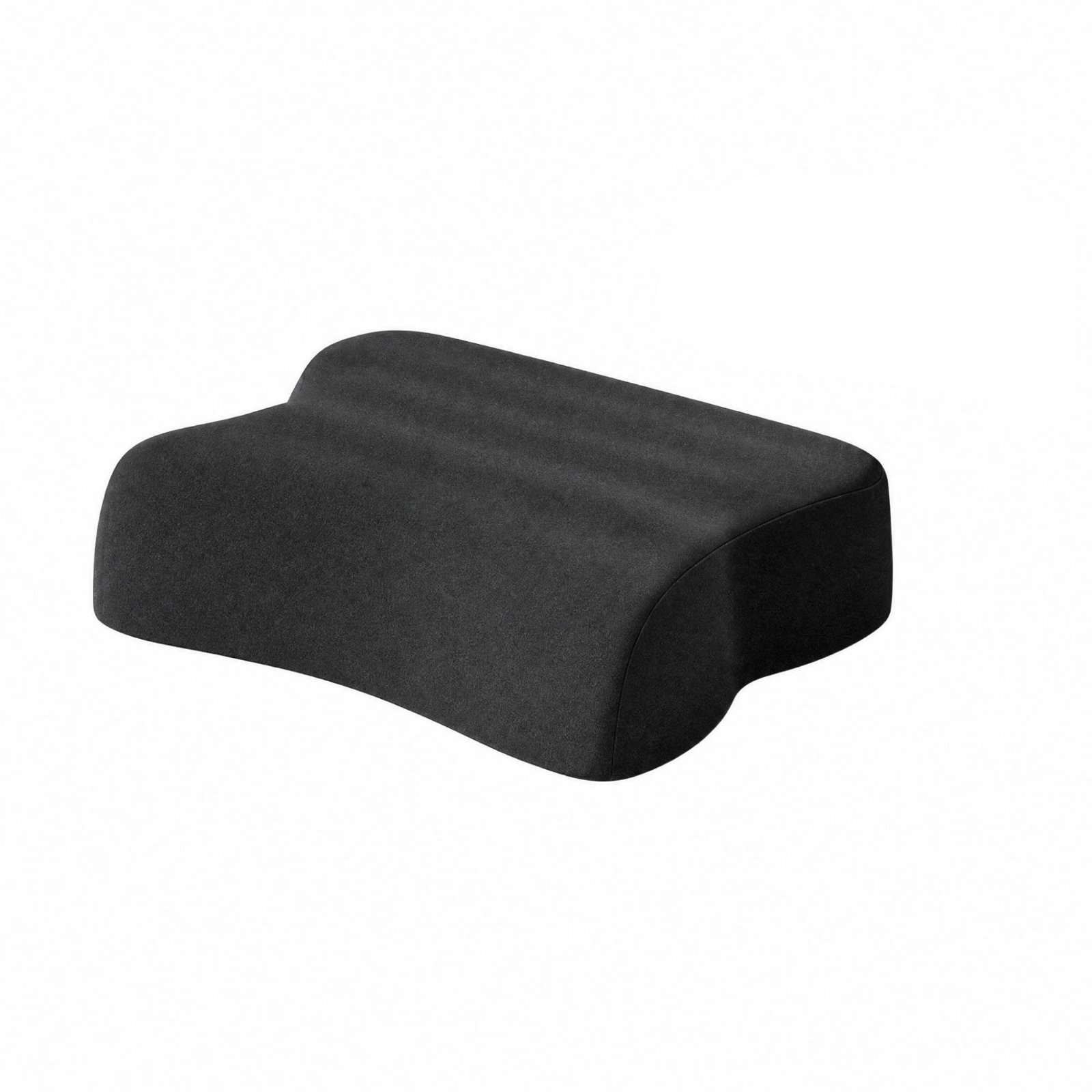 Ergonomic Cervical Pillow – 16cm Neck, Black