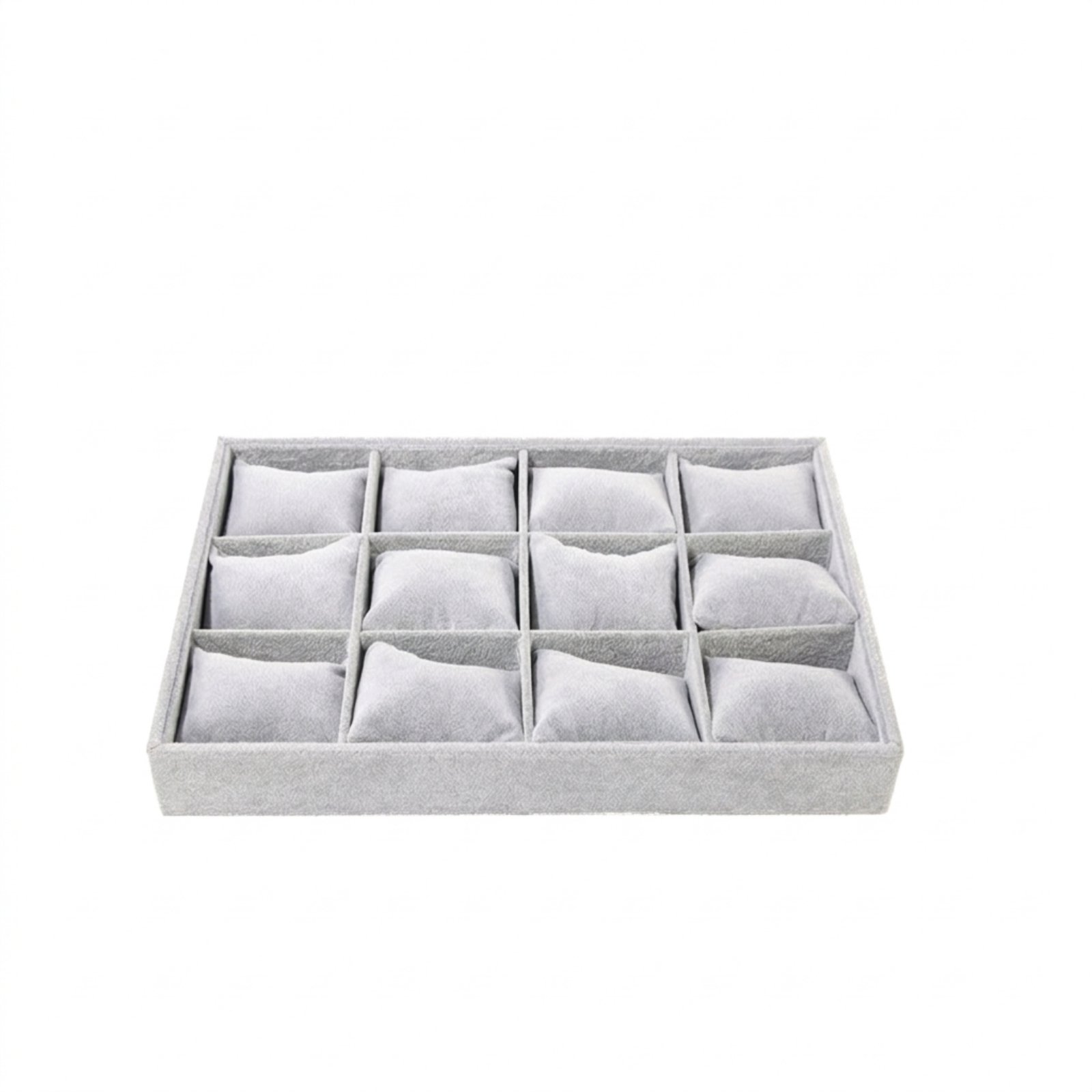 Watch Tray with Pillows – Gray