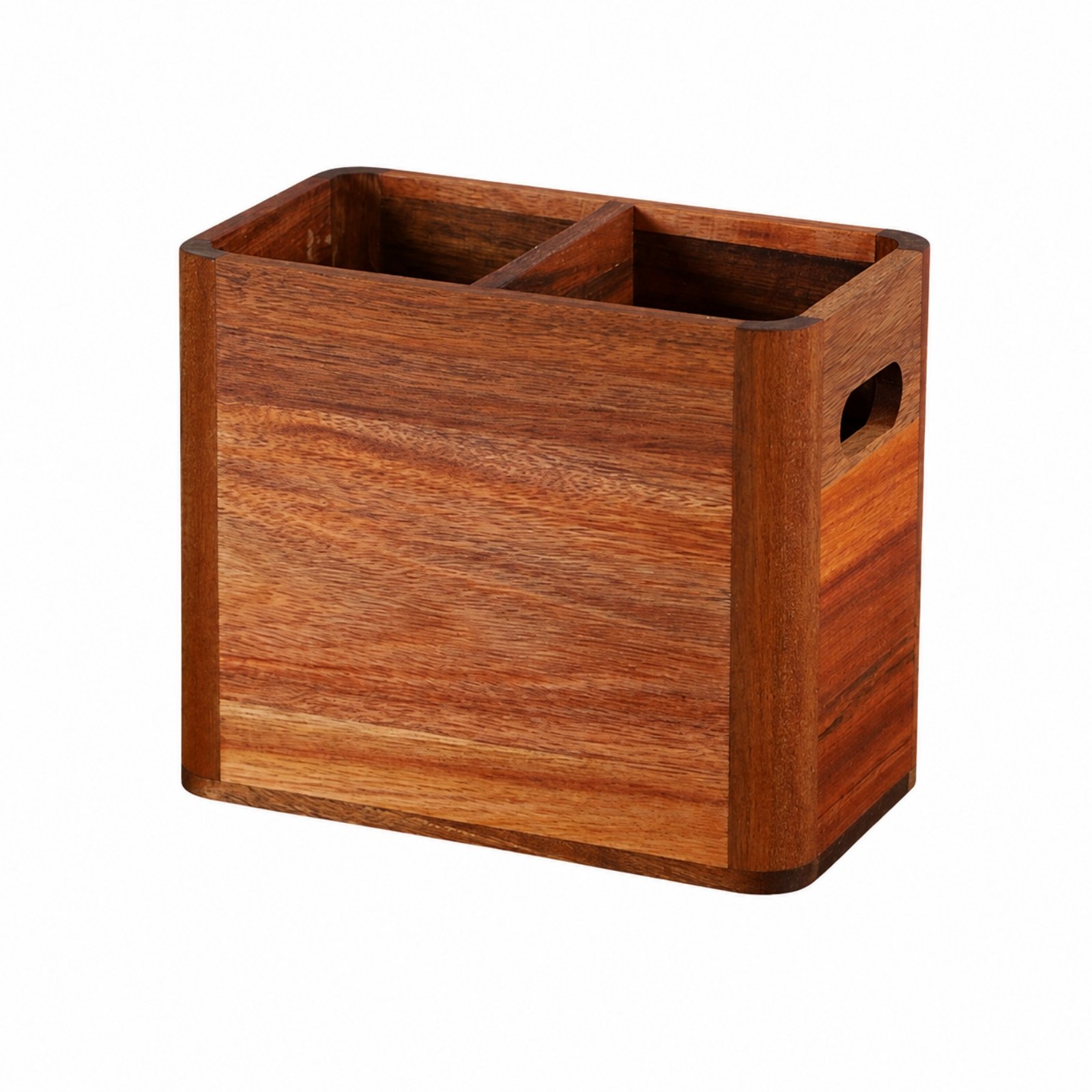 Wood Utensil Organizer