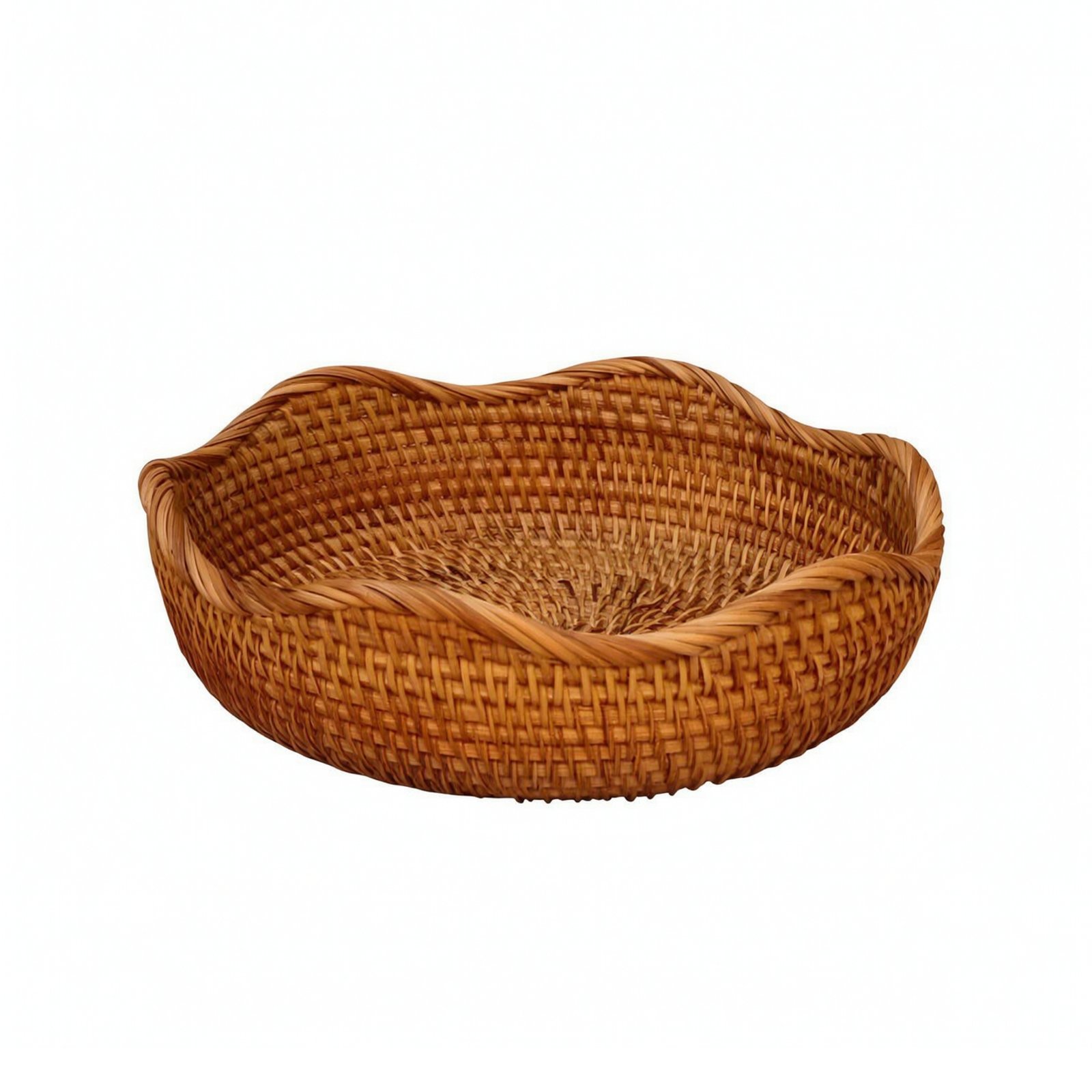 Handwoven Rattan Basket