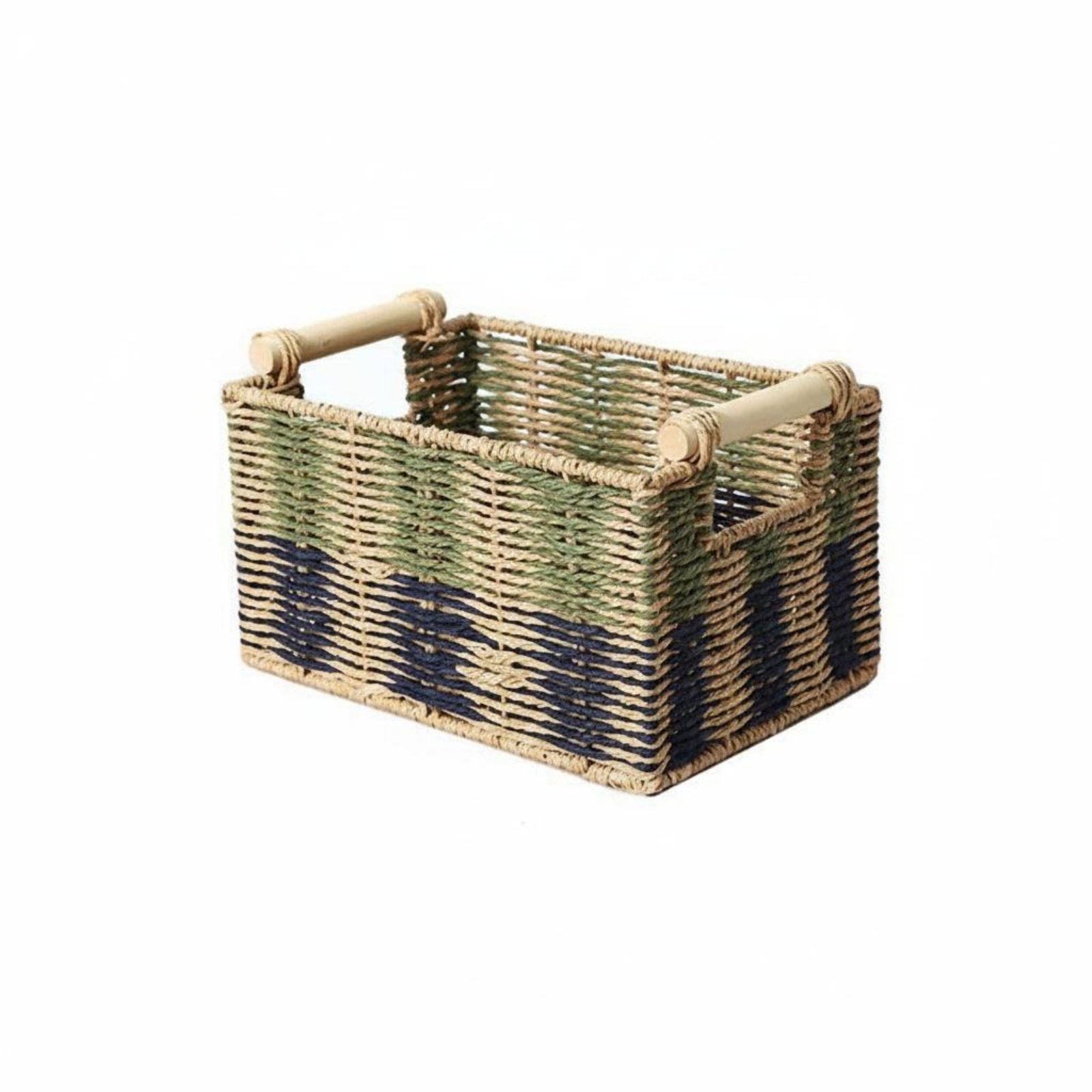 Woven Paper Rope Basket – Size S