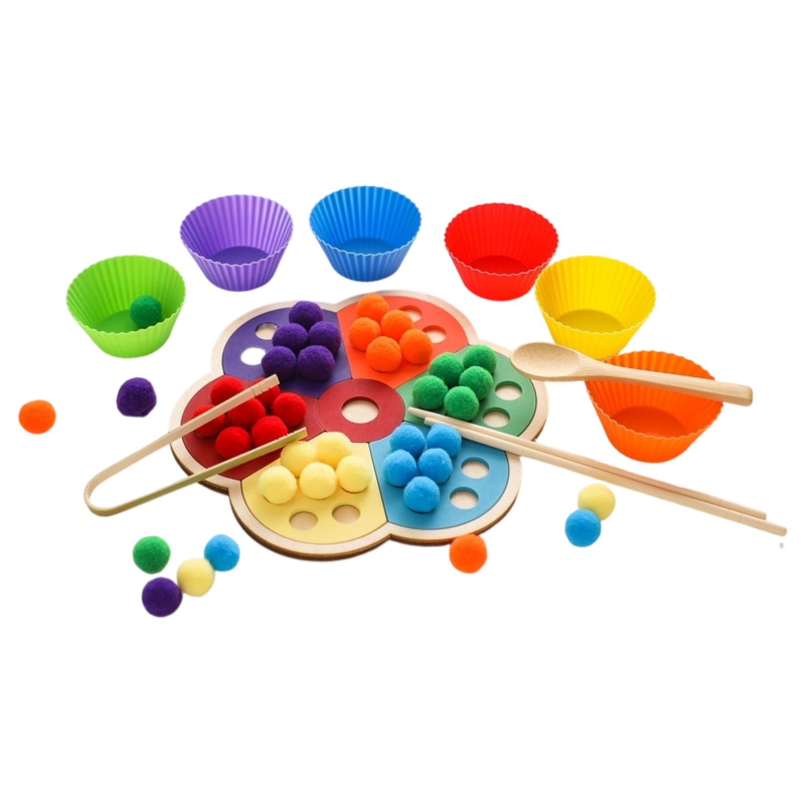 Flower Color Sorting Toy
