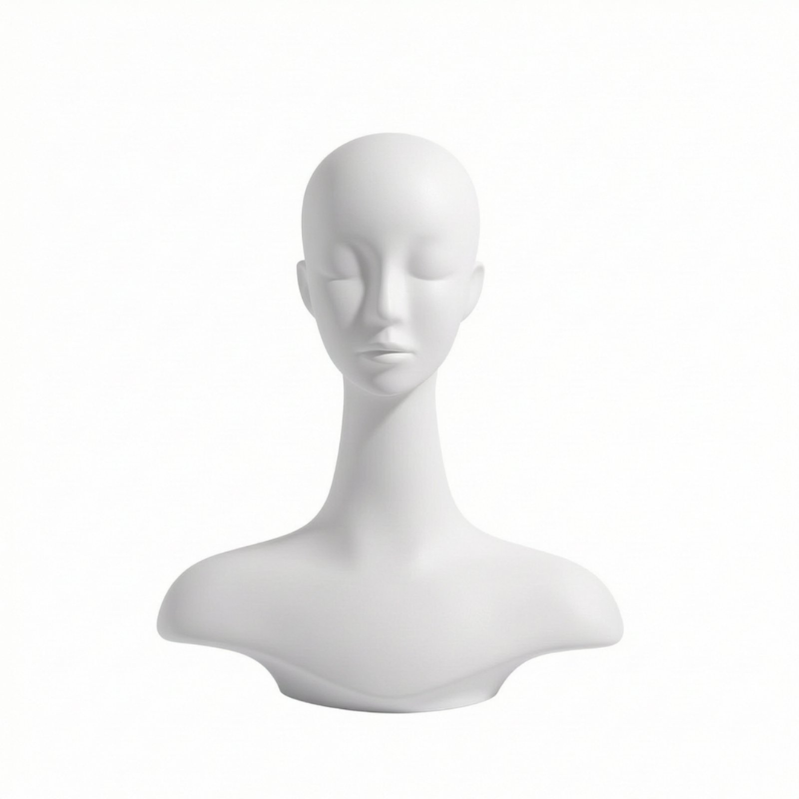 Female Mannequin Head Bust