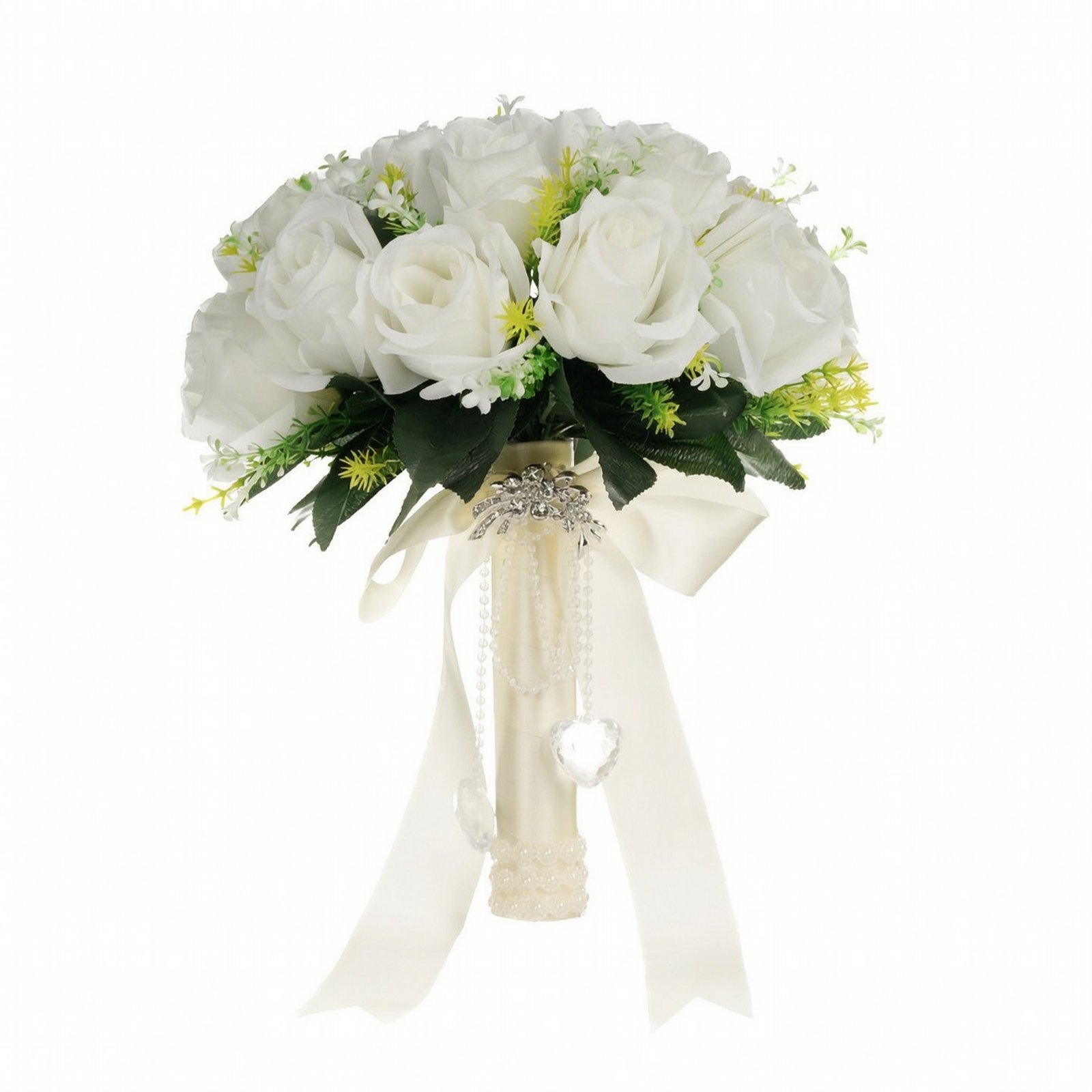 Set of 4 Rose-Style Wedding Bouquet