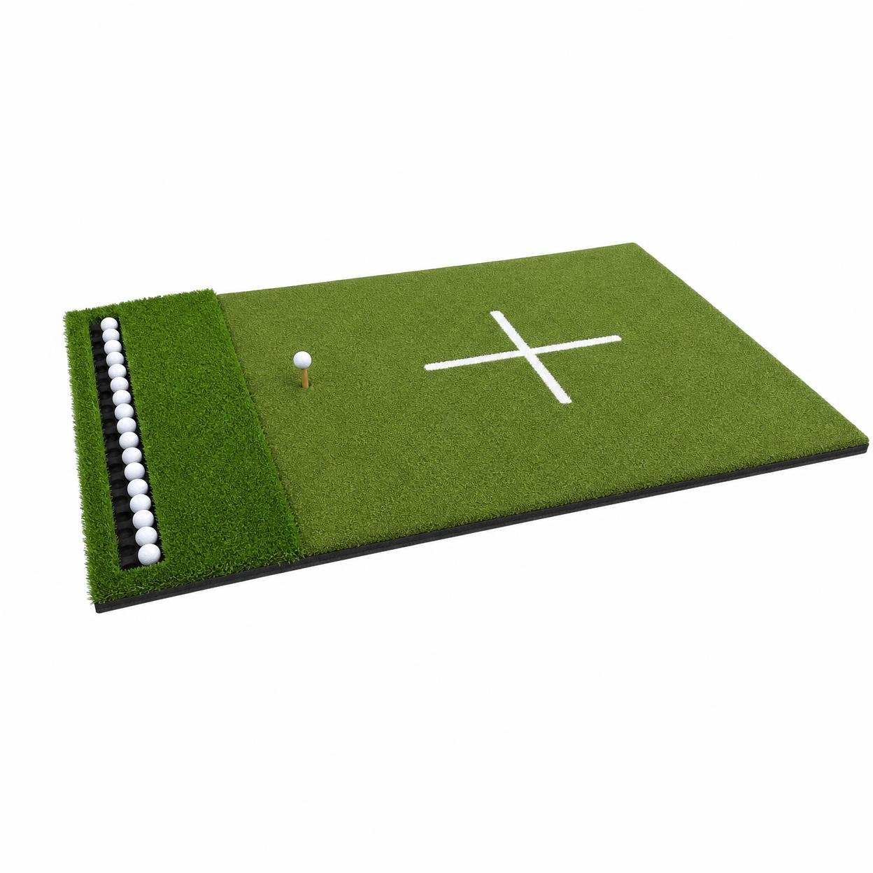 Golf Hitting Mat – Crosshair