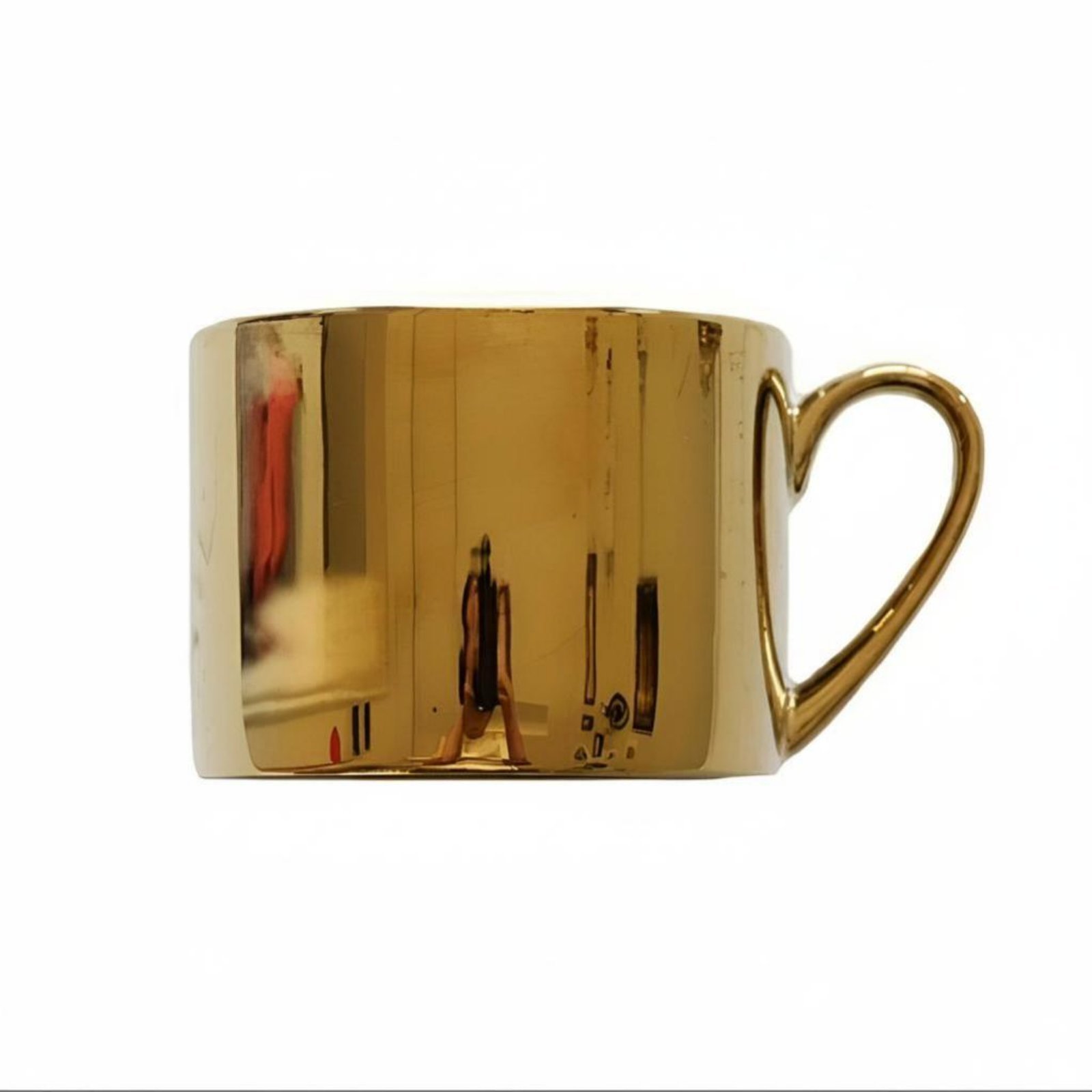 Gold-Plated Ceramic Tray