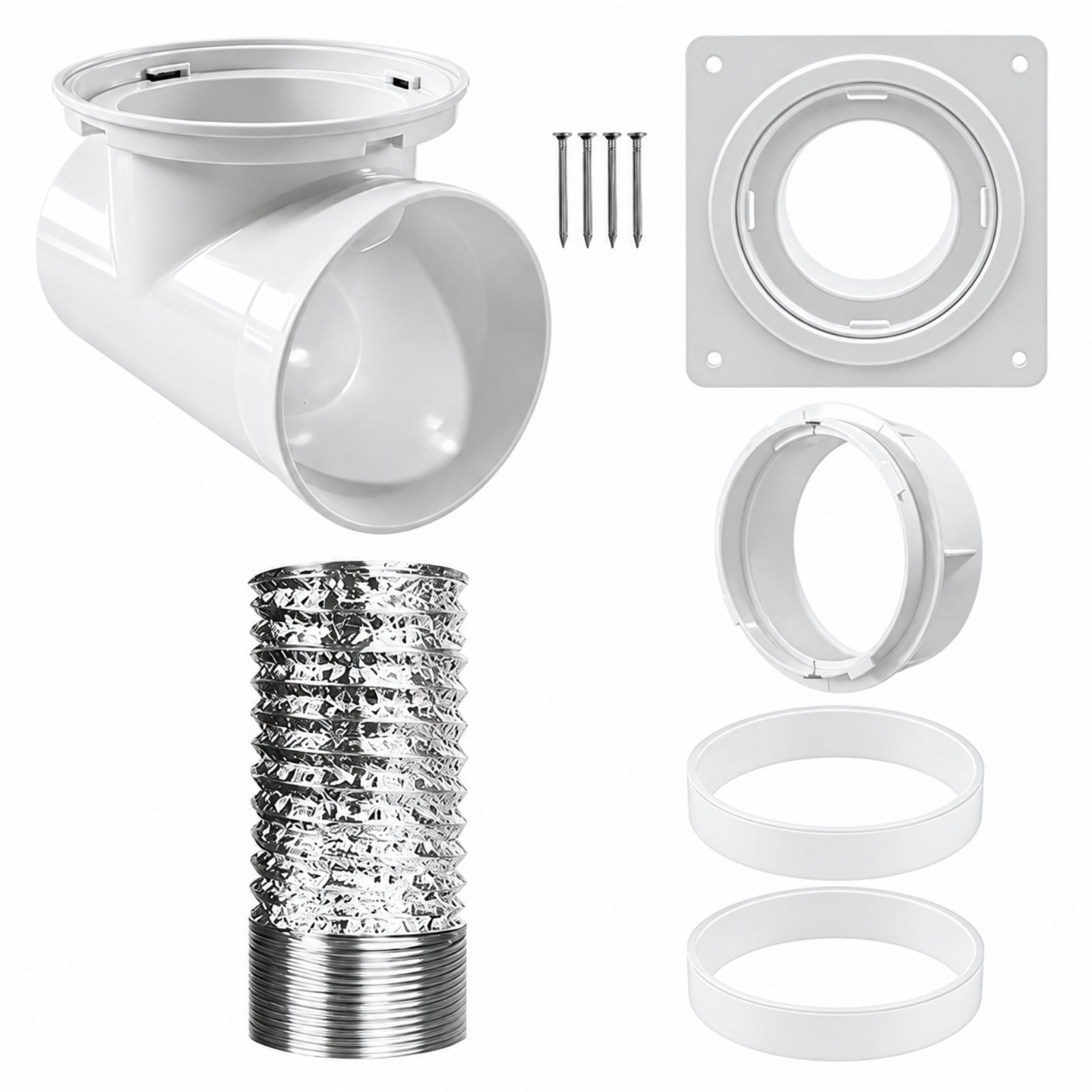 4-Inch Dryer Exhaust Hose Kit