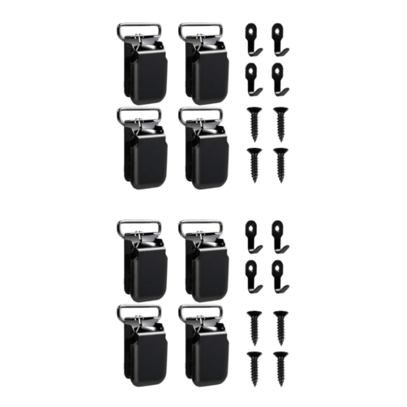 8-Piece Wall Tapestry Clamps