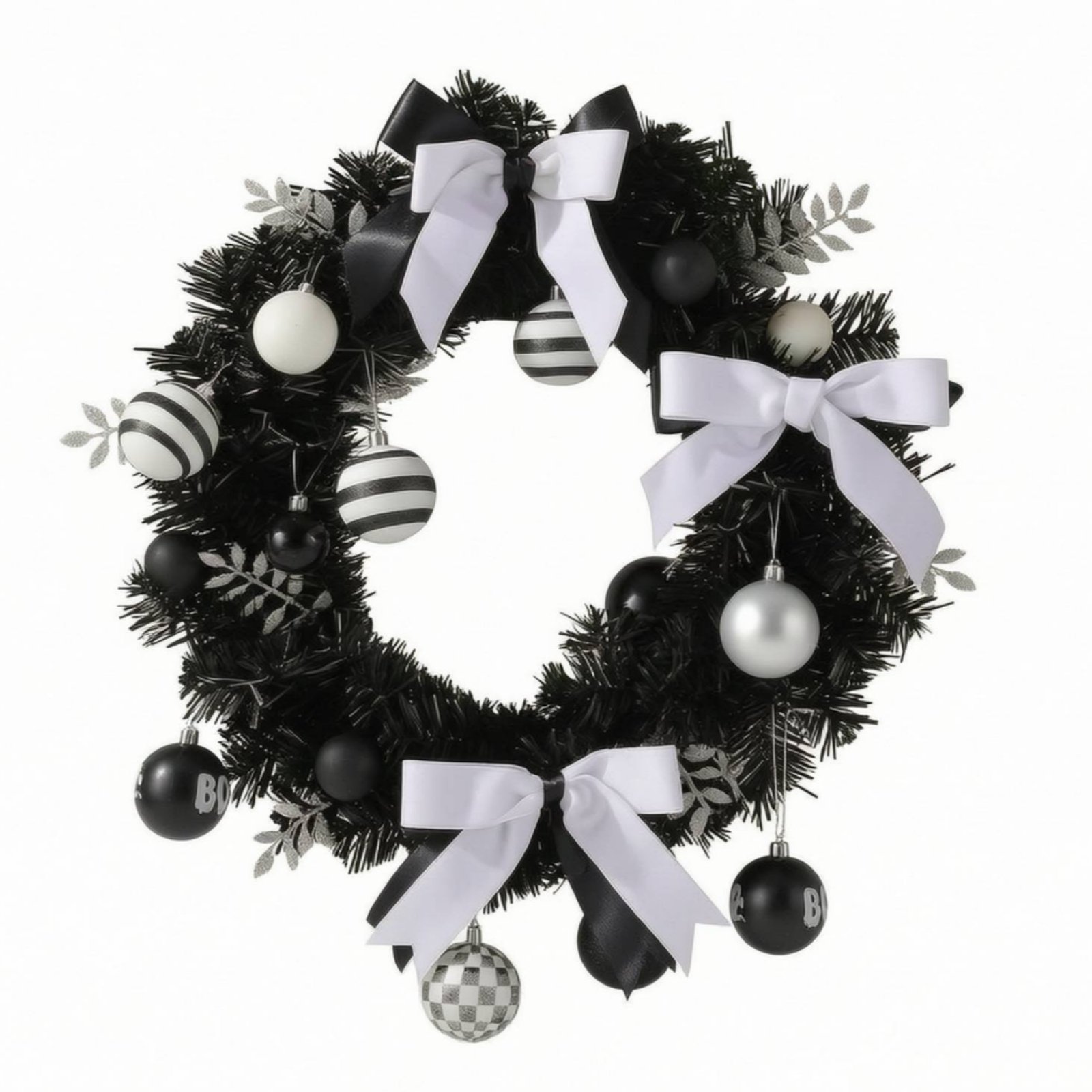 Single-Color Fir Wreath