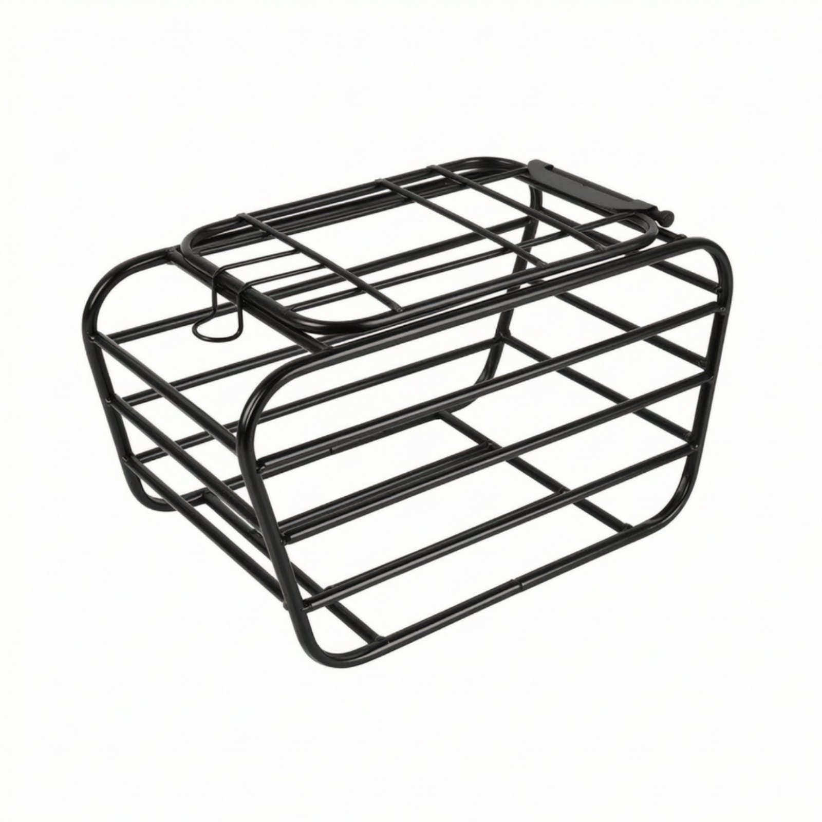 Rear Bike Basket with Top Rack