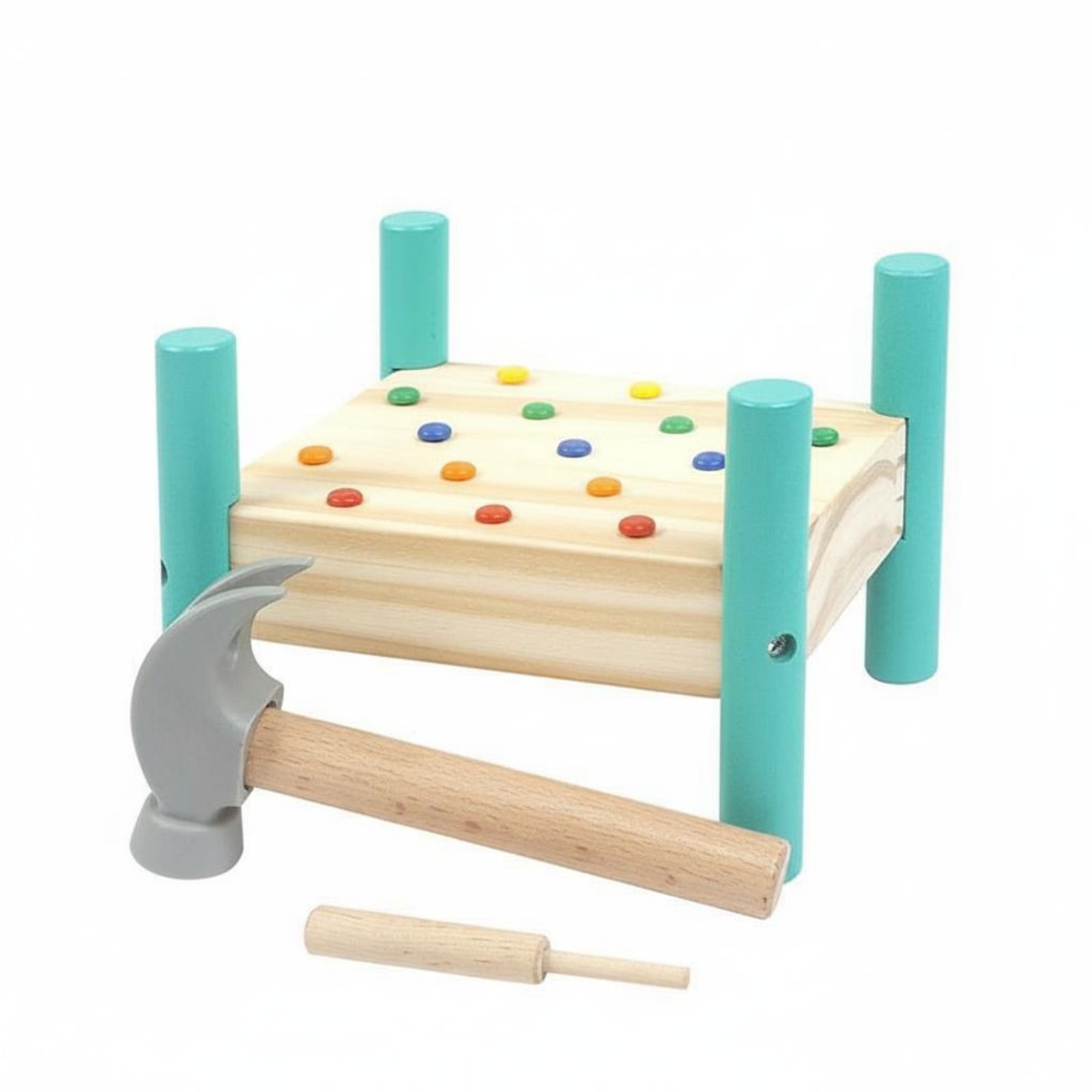 Wooden Pounding Bench