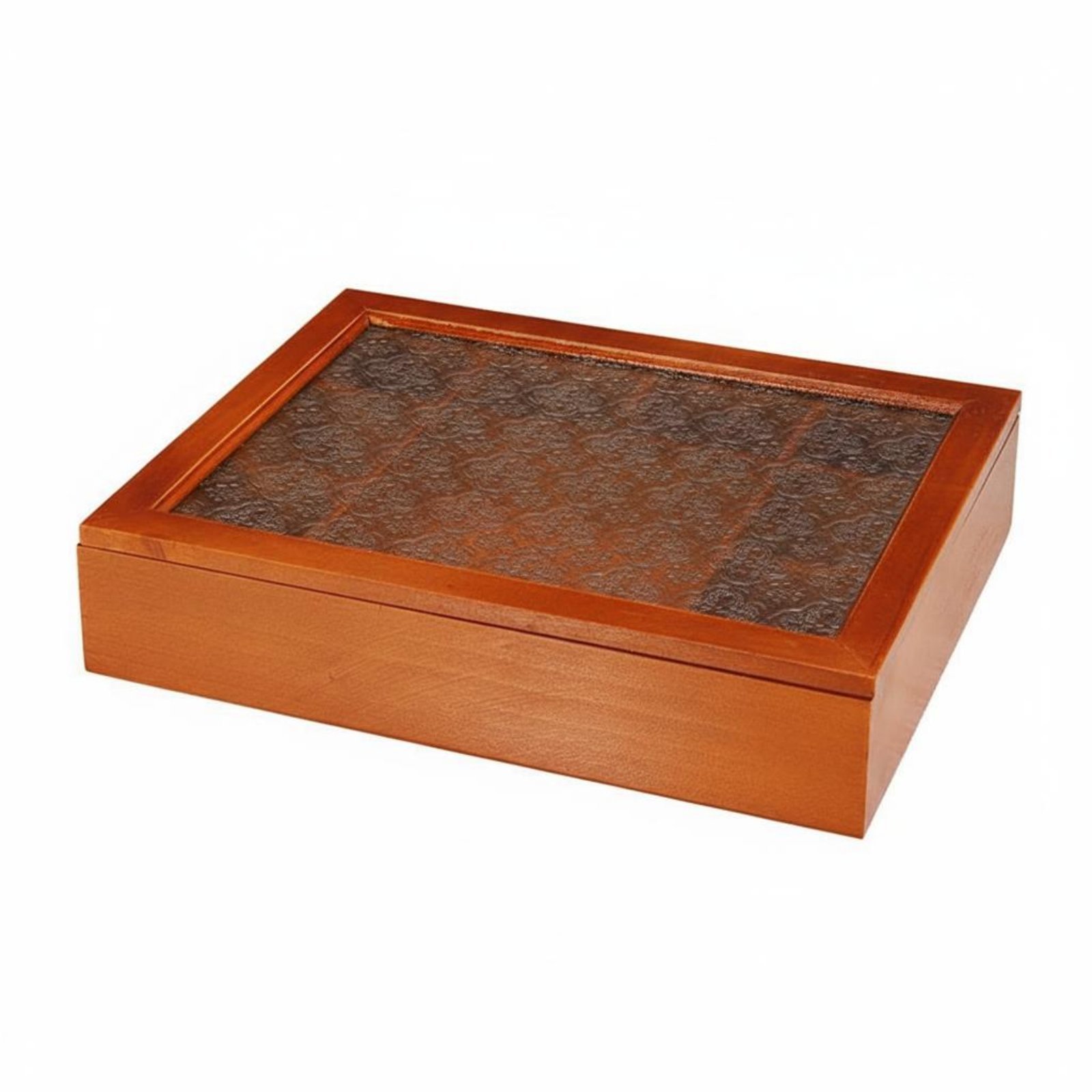 Vintage Glass Lid Display Case