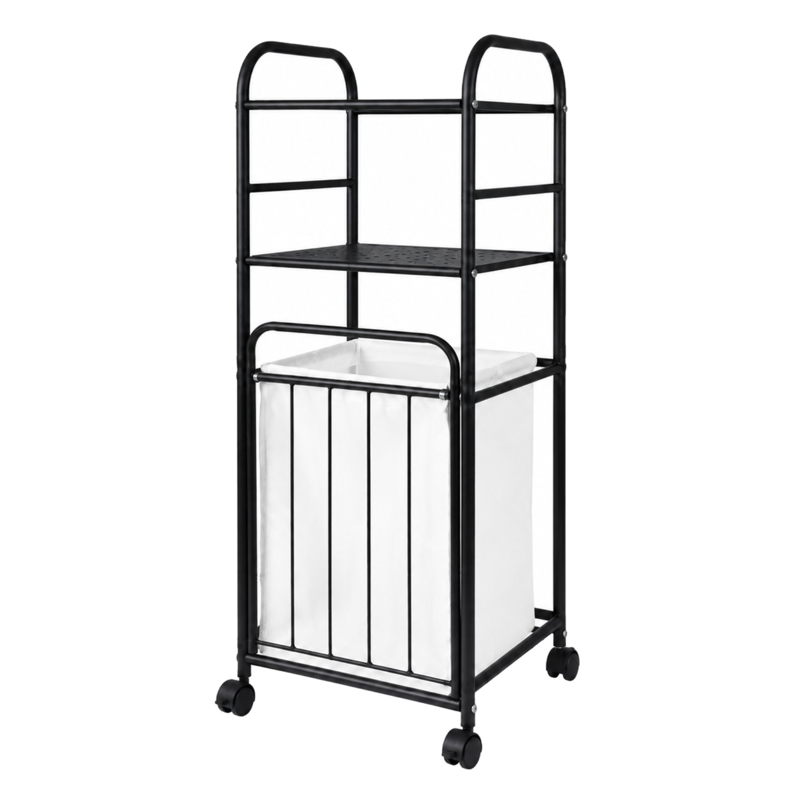 Laundry Storage Rack with Material Bag