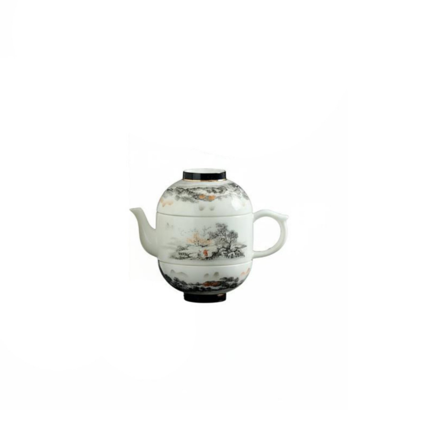 4-Piece Portable Travel Tea Set