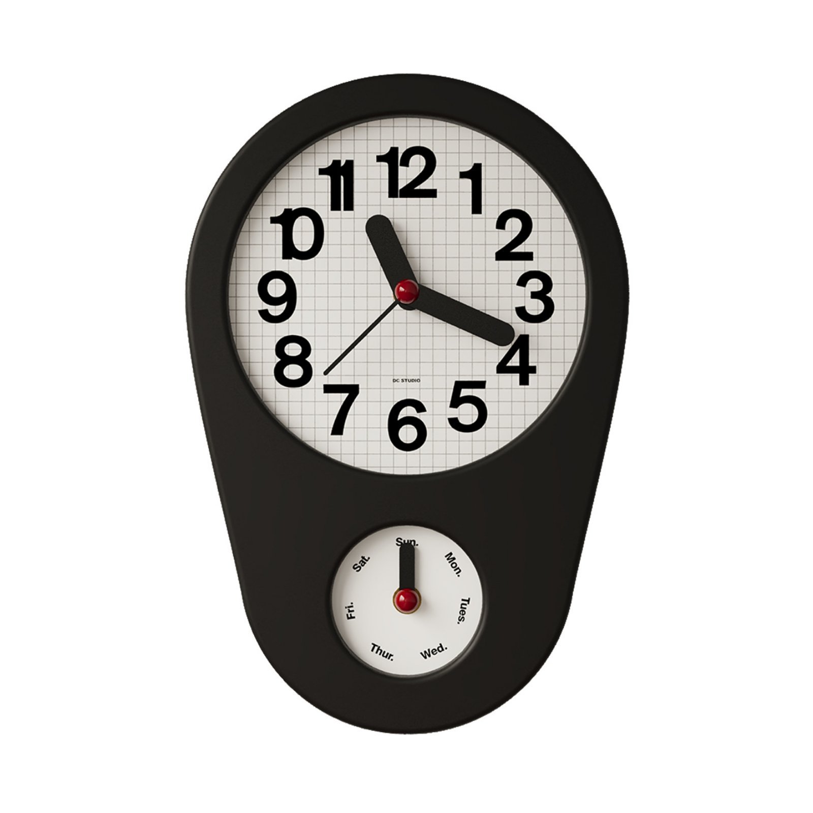 Weekday Wall Clock – Wk1-20 with Week