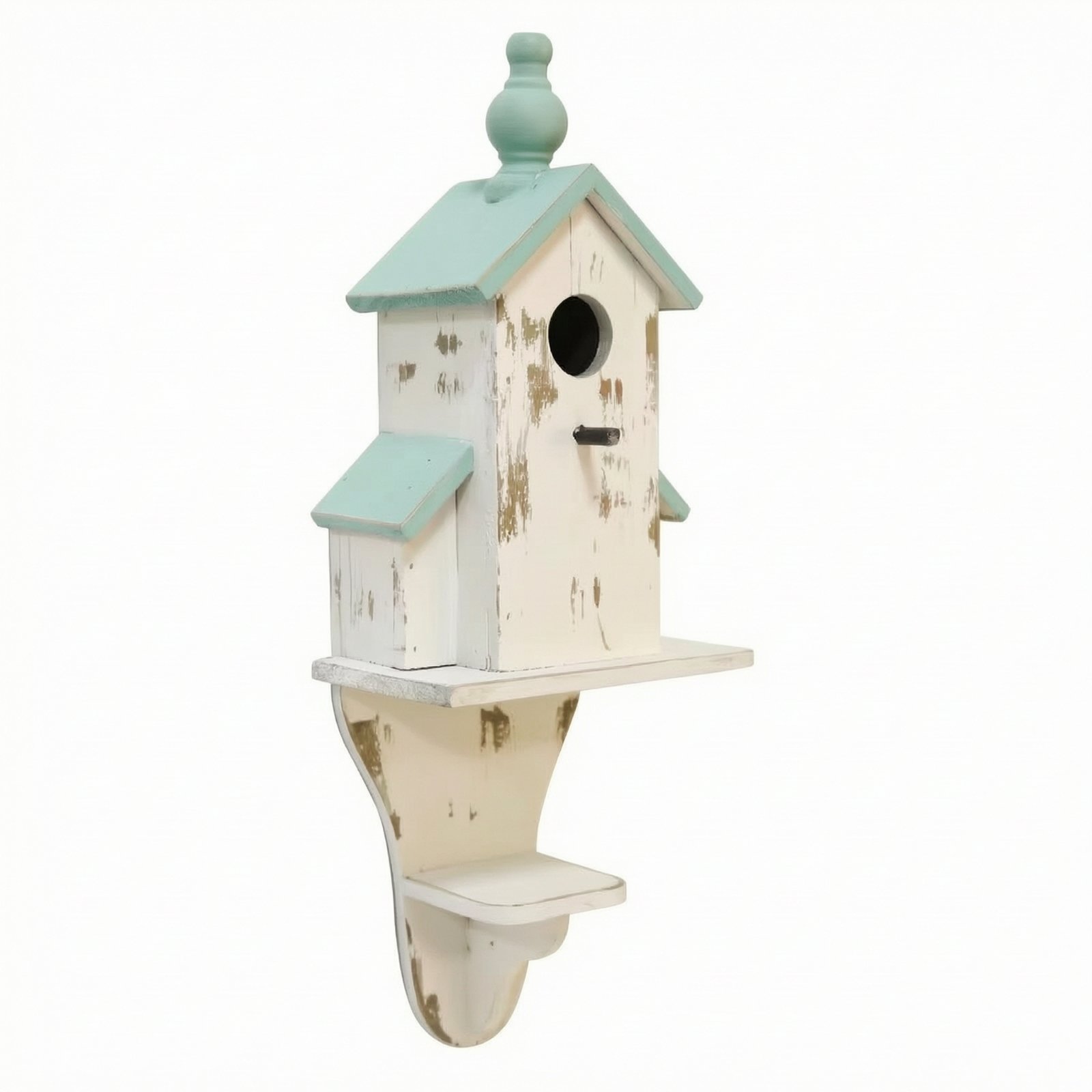 Wooden Wall-Mounted Birdhouse
