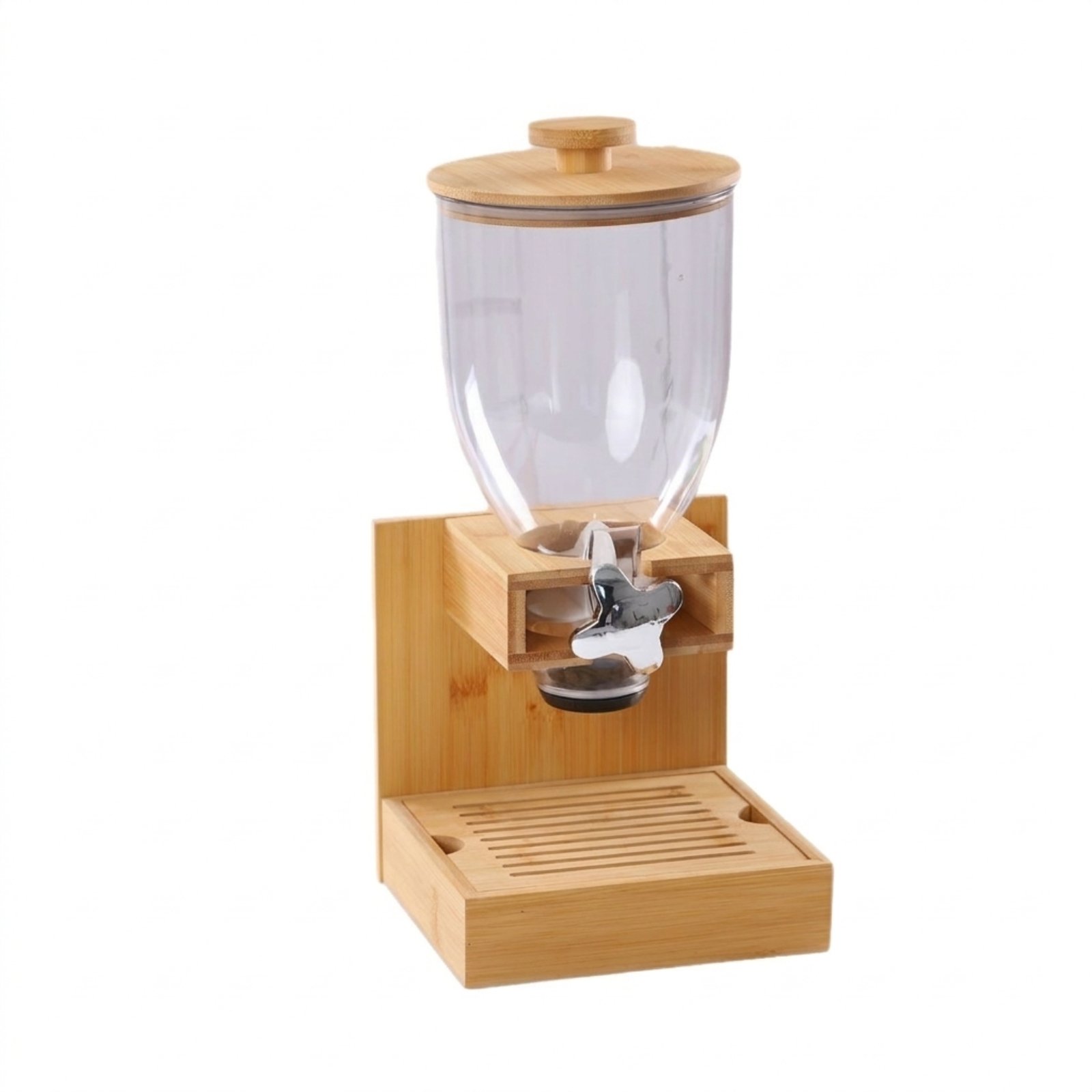 Cereal Dispenser Wooden Base