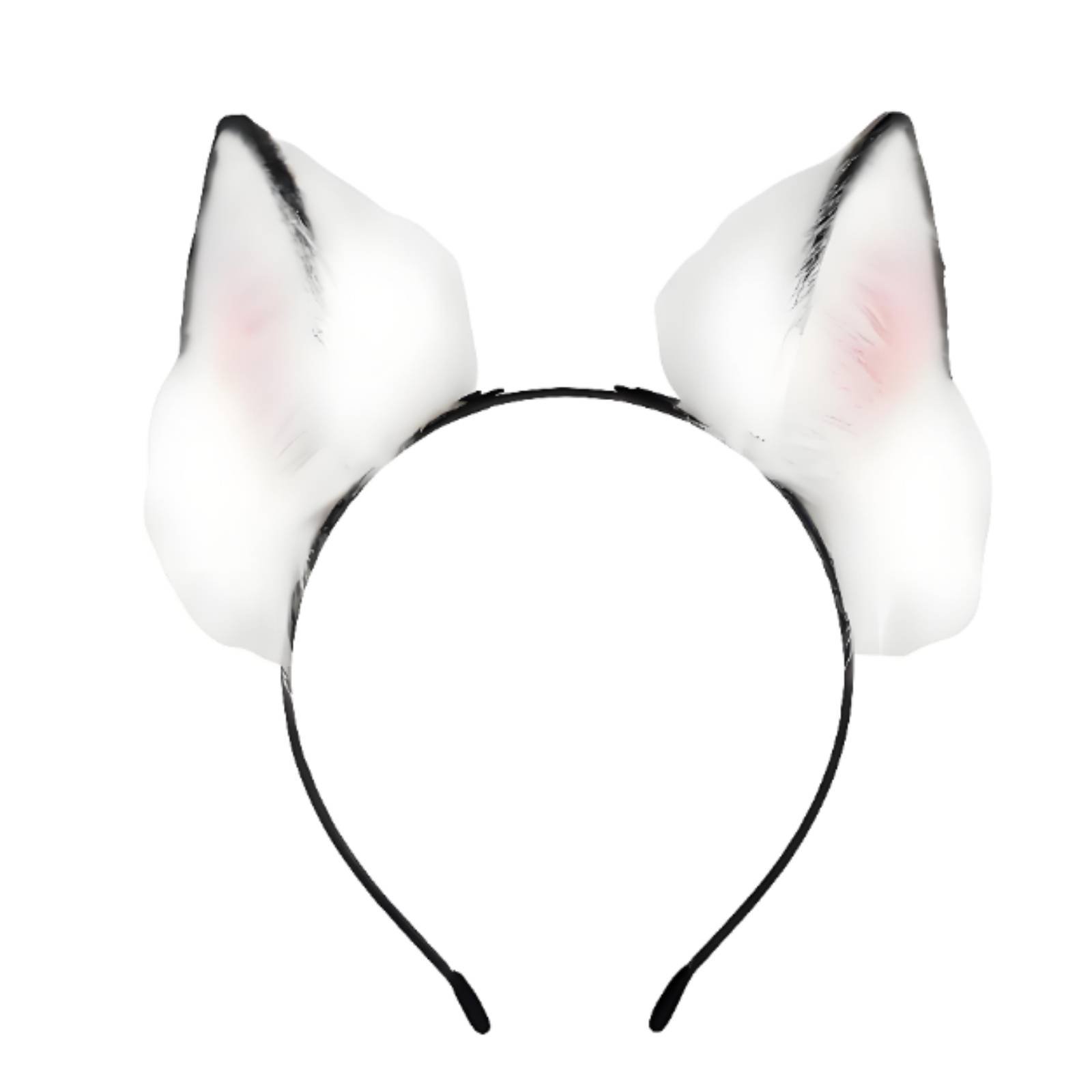 Super Delicatewolf Ears Headband Thin Black Hairband