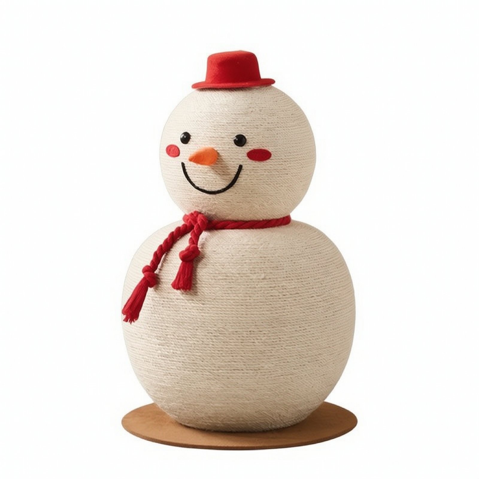 Snowman Cat Scratcher