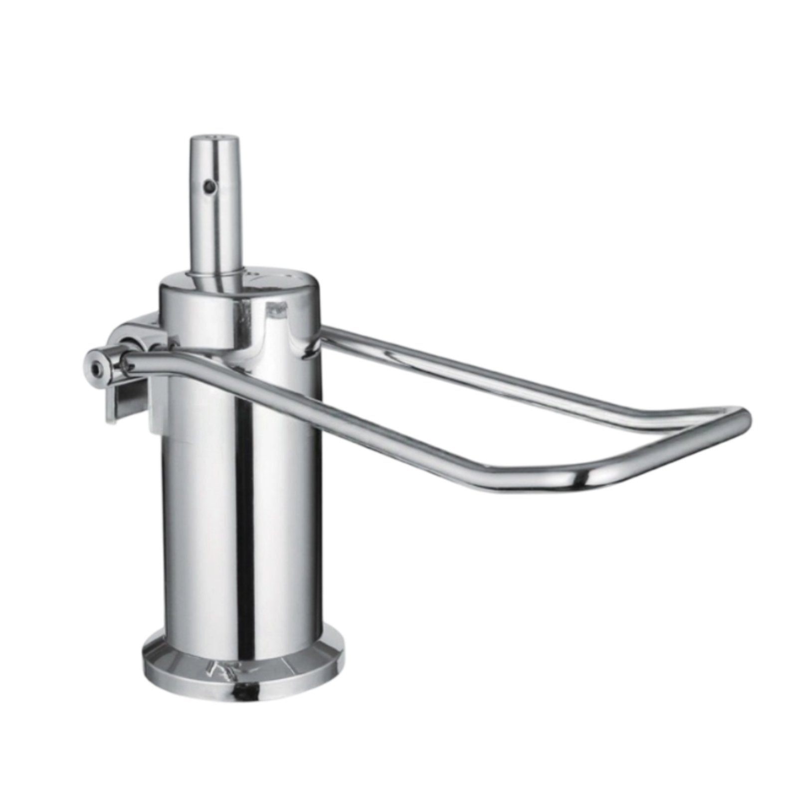 Chrome Salon Chair Hydraulic Pump
