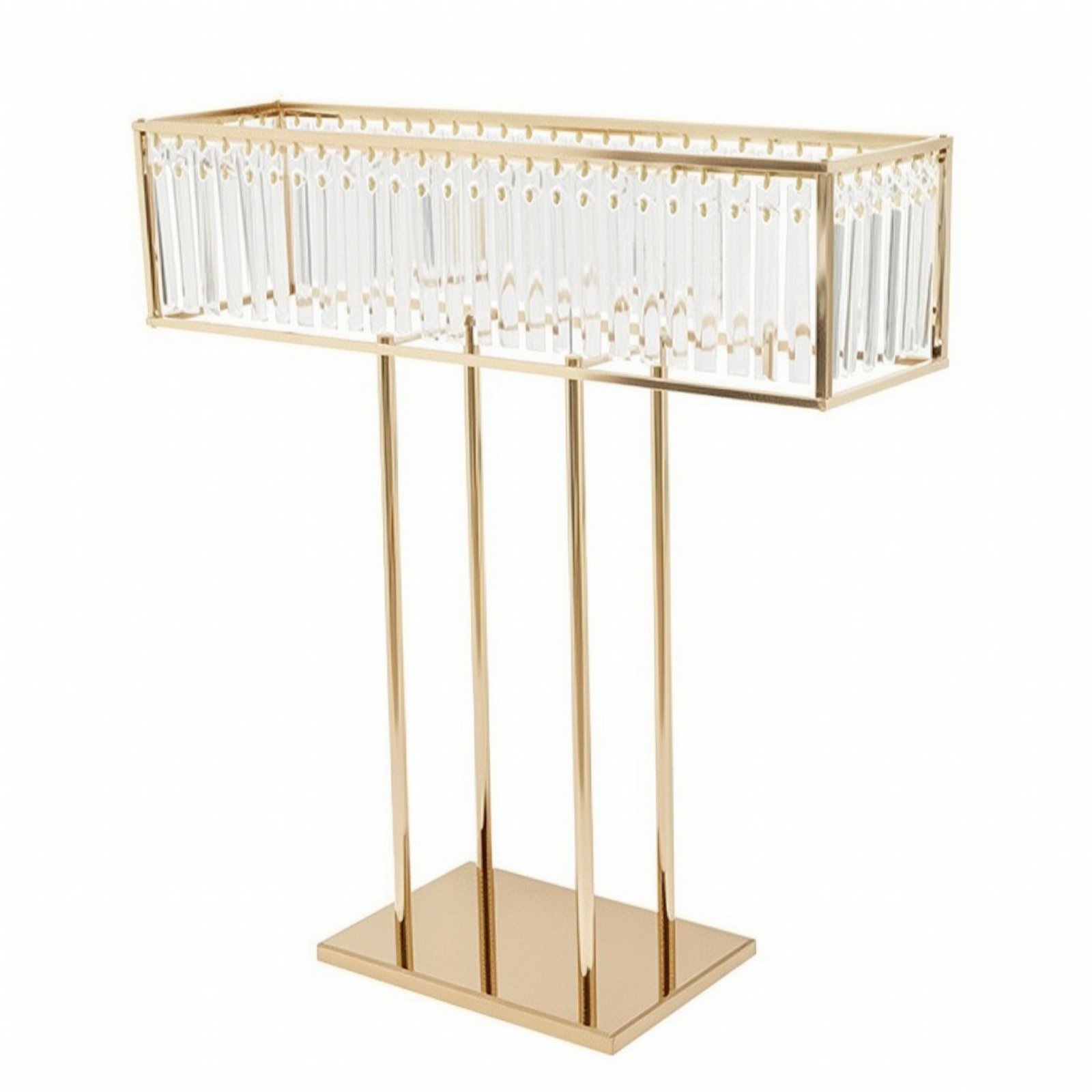 Gold Flowers Stand