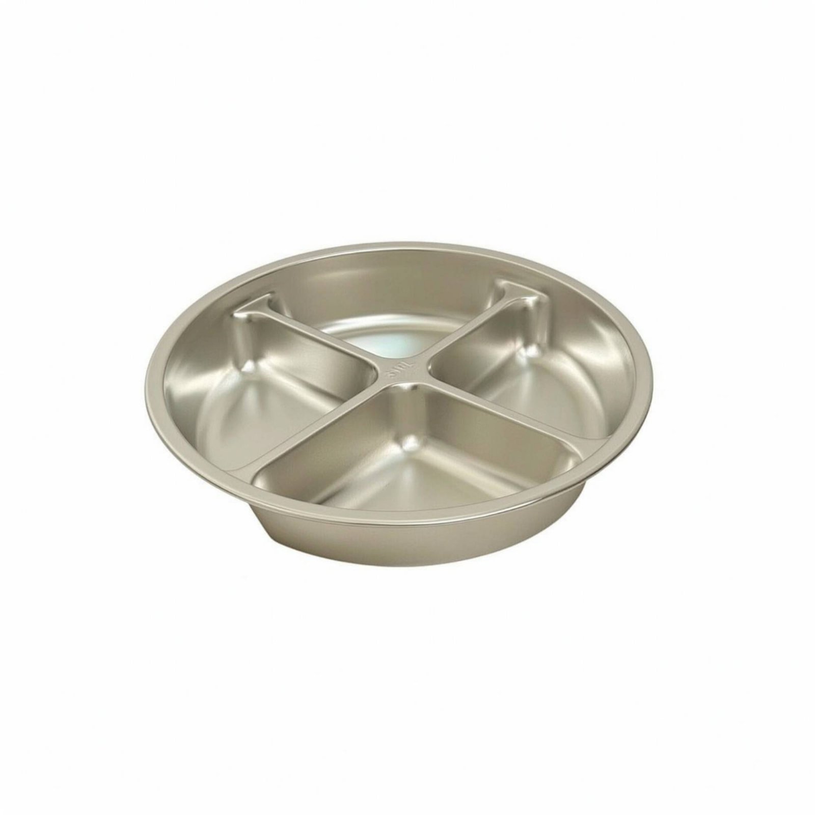 Stainless Steel Steaming Tray Four-Compartment