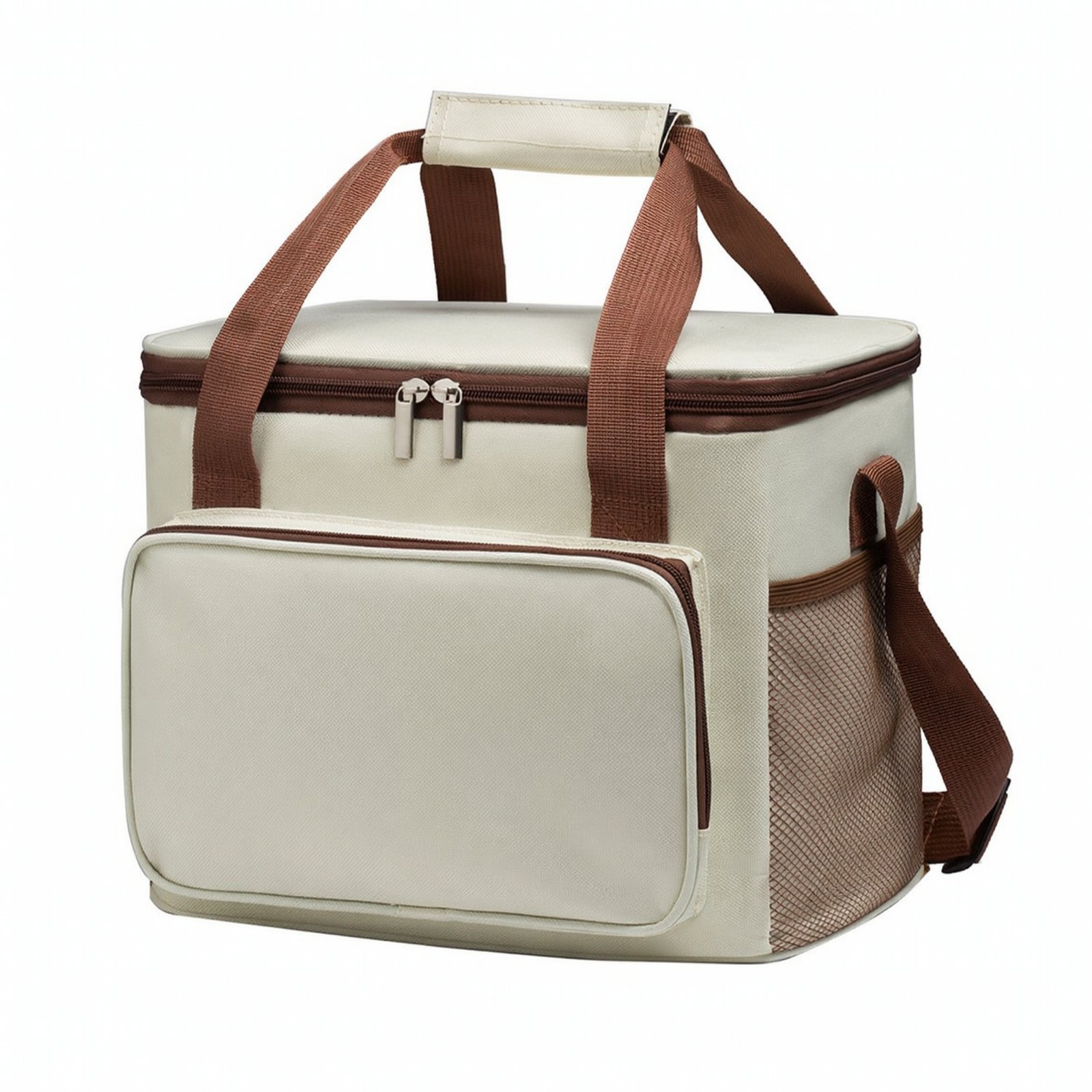 Insulated Cold Storage Bag – Cream Beige