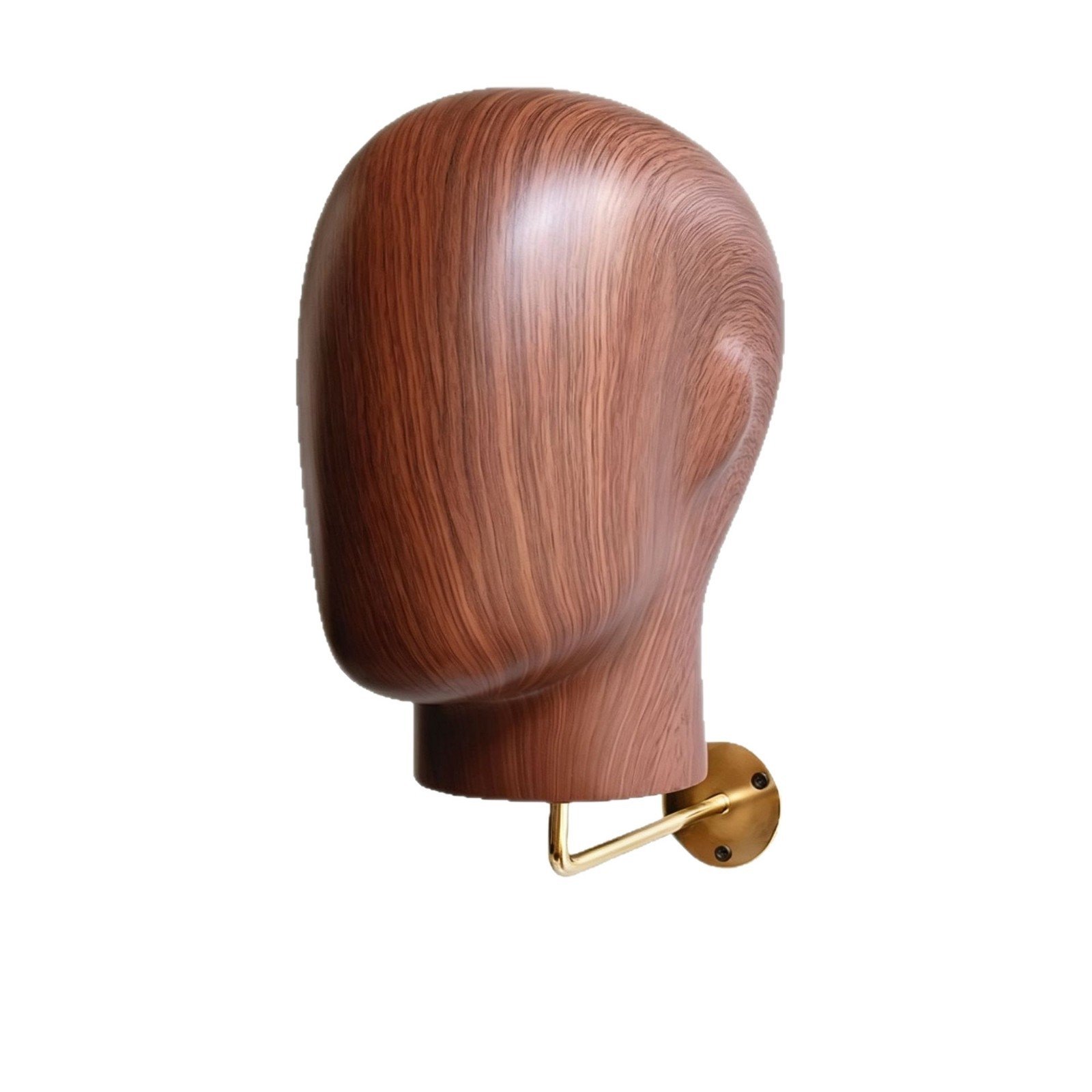 Wooden Hat Stand – Gold Hook