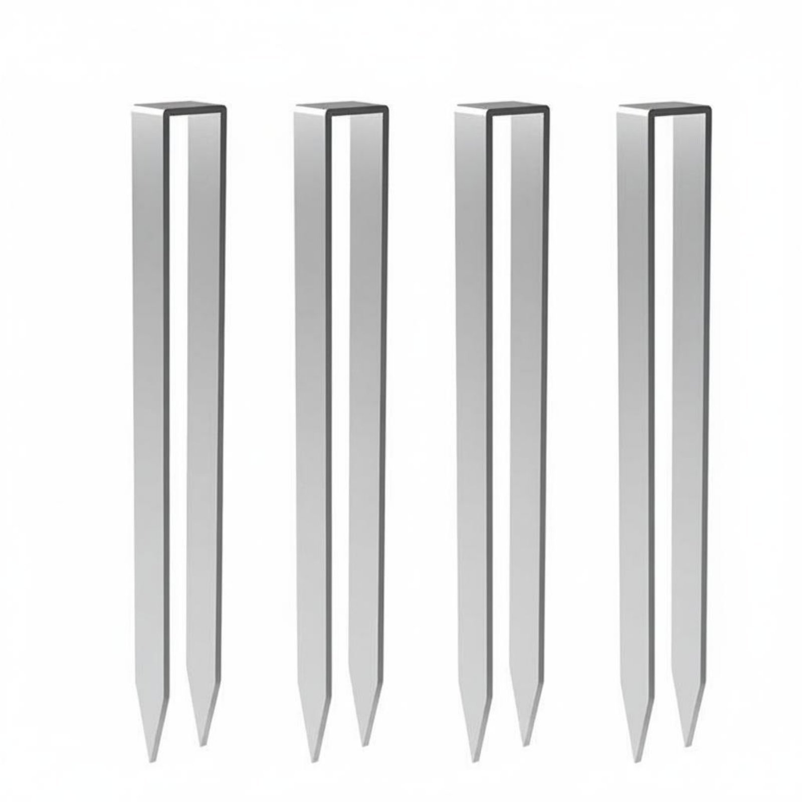 4-Piece Garden Arch Anchor U-Shaped