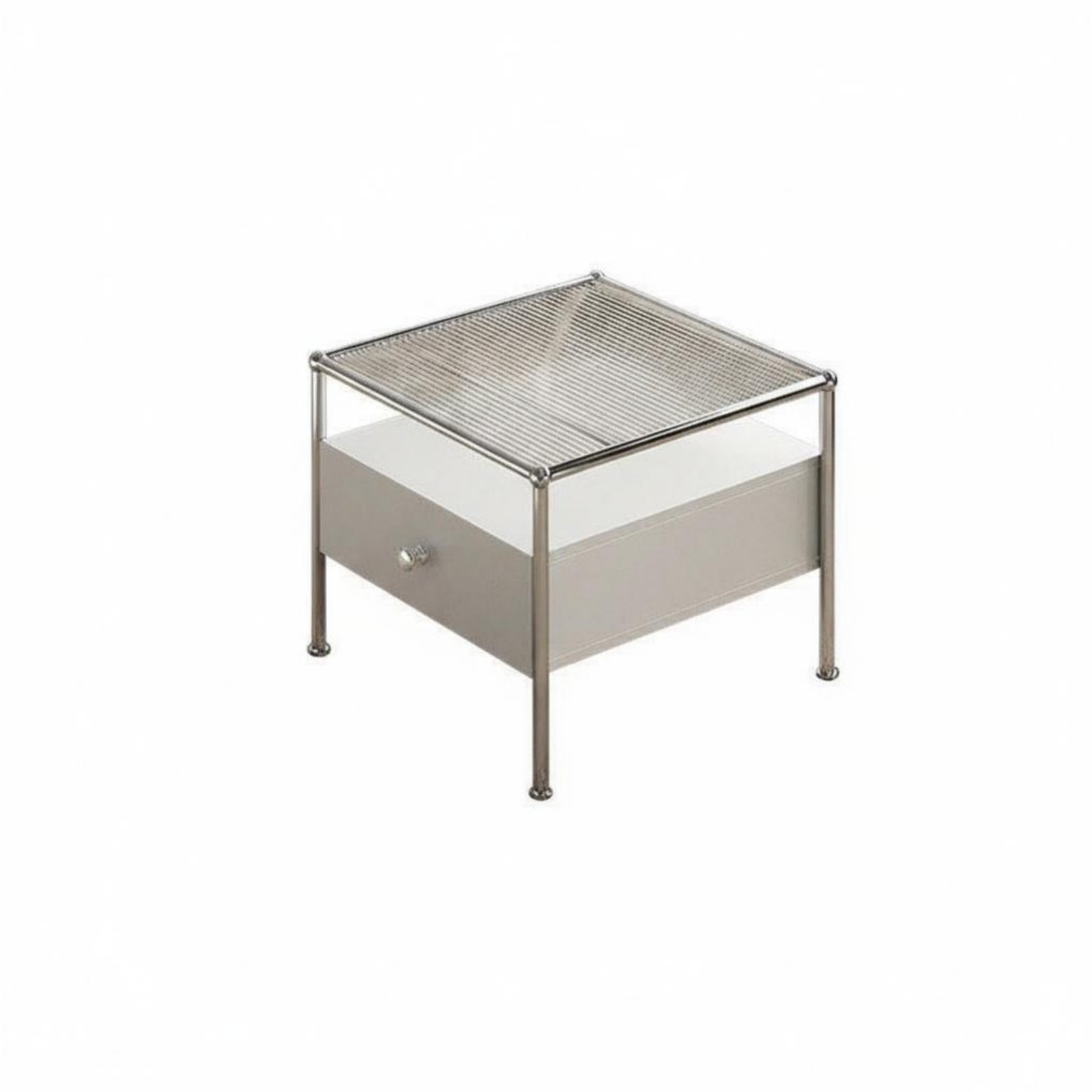 2-Piece Stacking Coffee Table Set with Drawer