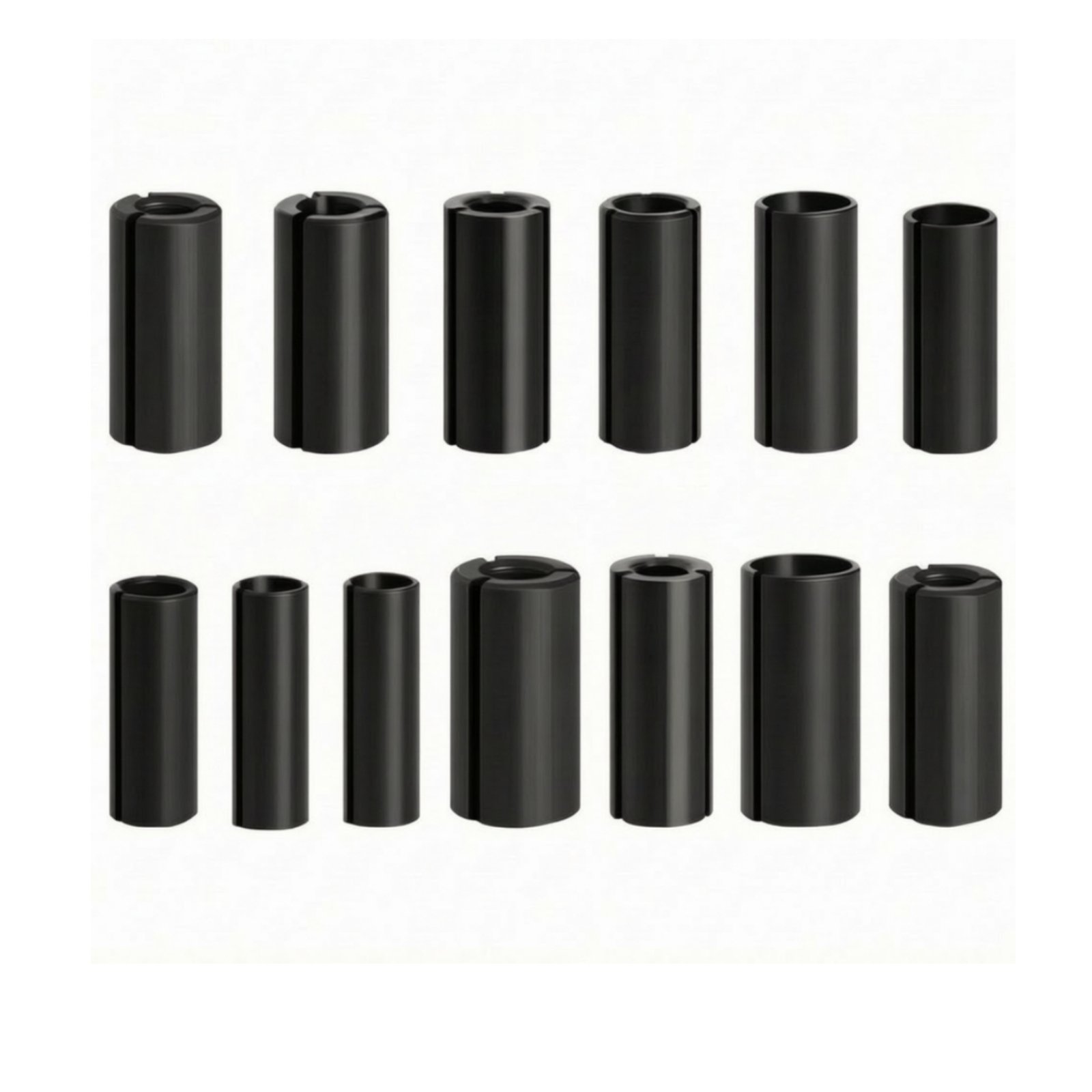 13 Pieces Conversion Collet Sleeve Carbon Steel Construction