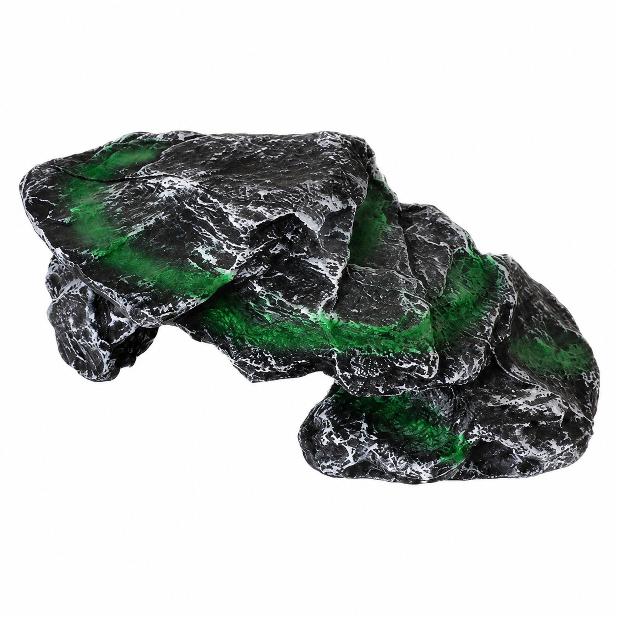 Turtle Basking Platform – Black Stone D-Type Rock